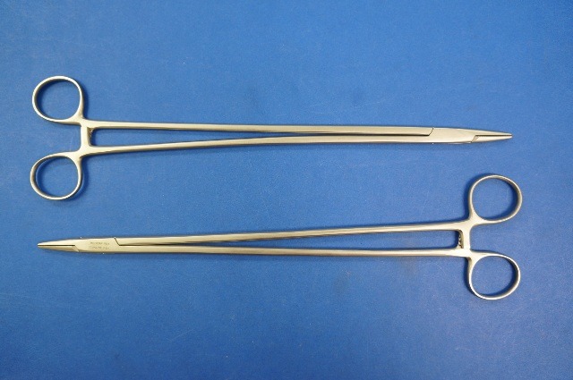 Michigan Instruments Holder Stre Ndle Debakey 12 in. Length ~ Lot of 2