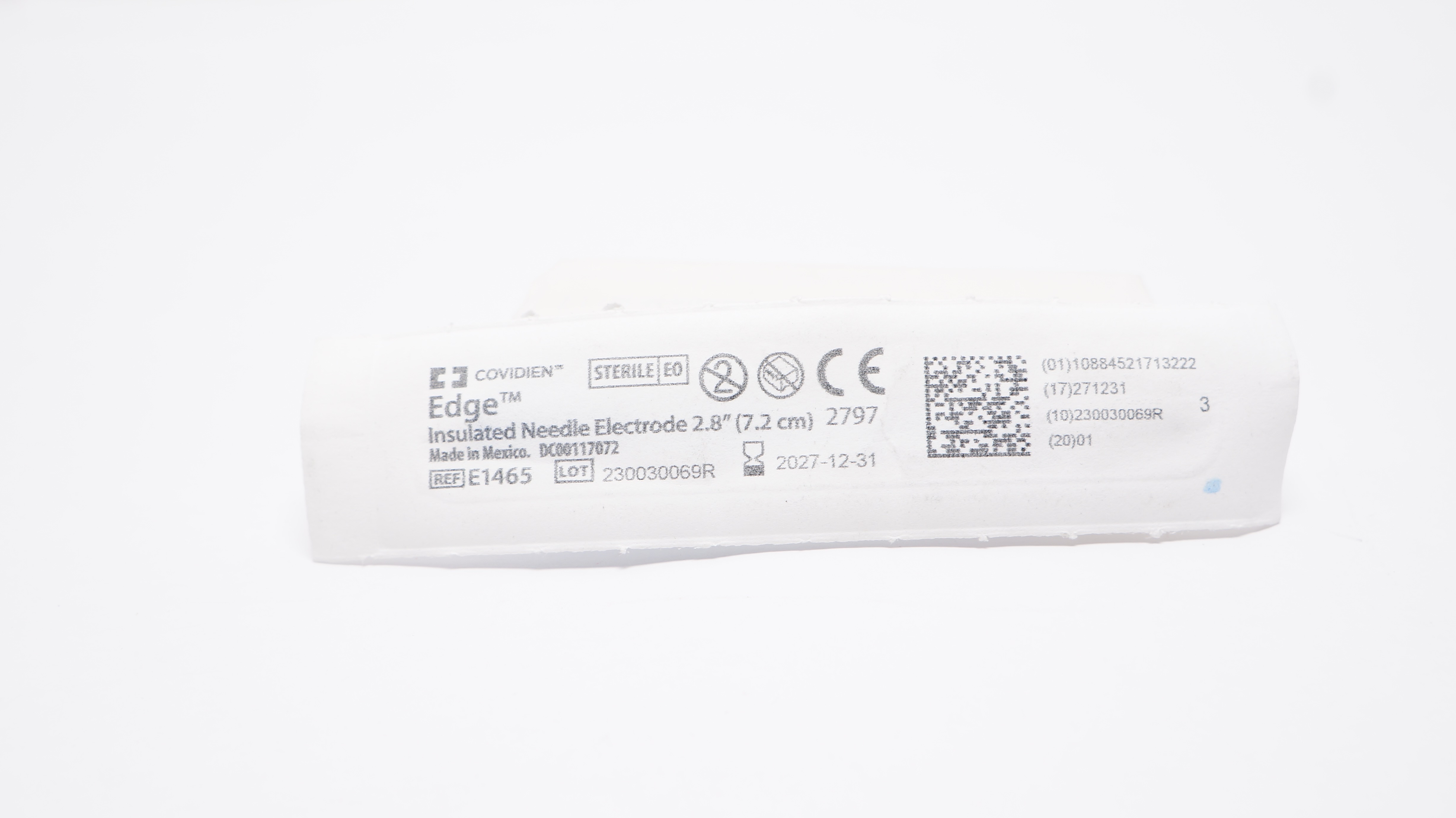 Covidien E1465 Edge Insulated Ndle Electrode 2.8inch (x)