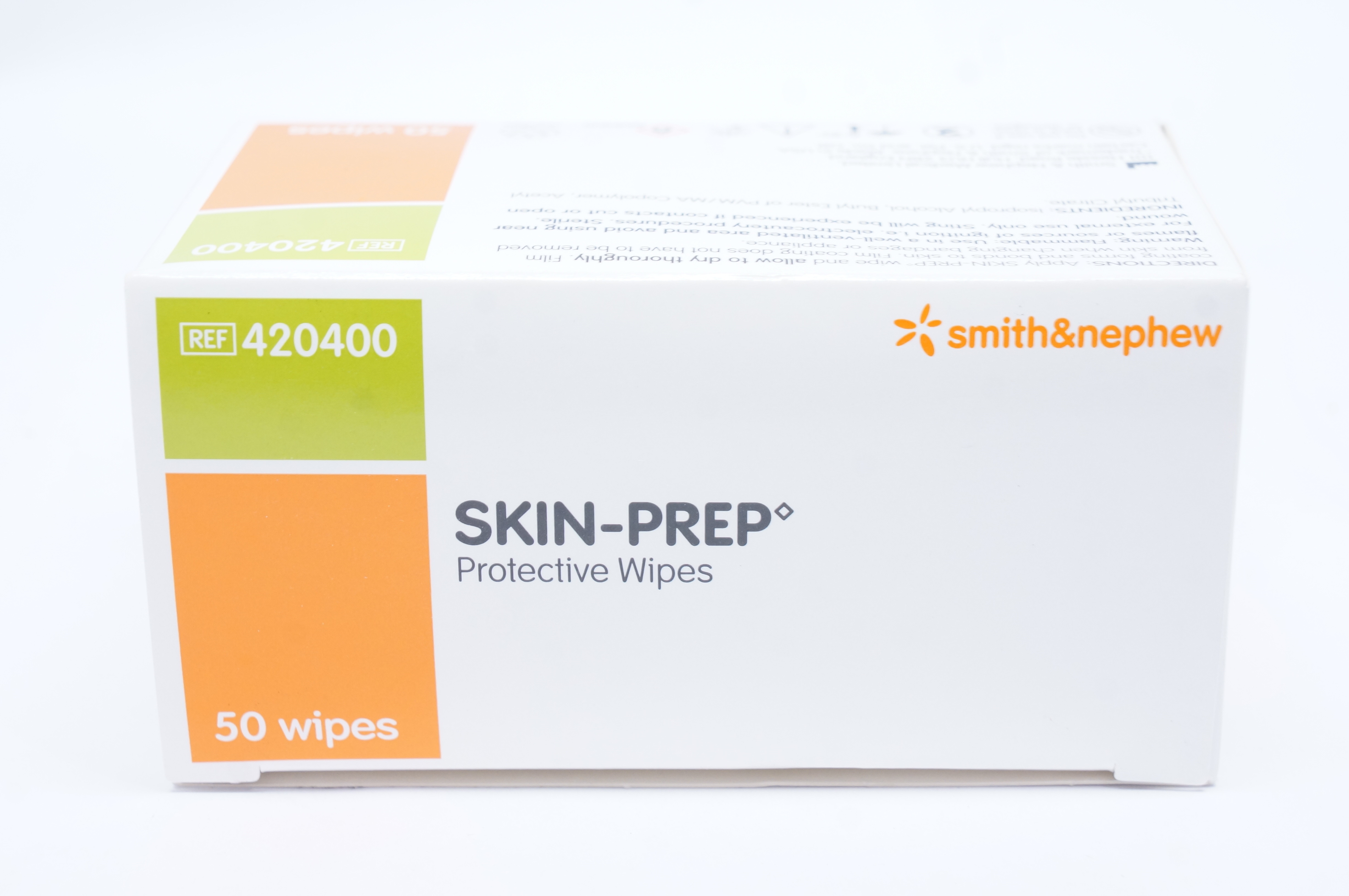 Smith & Nephew 420400 Skin-Prep Protective Wipes - Box of 50 (x)