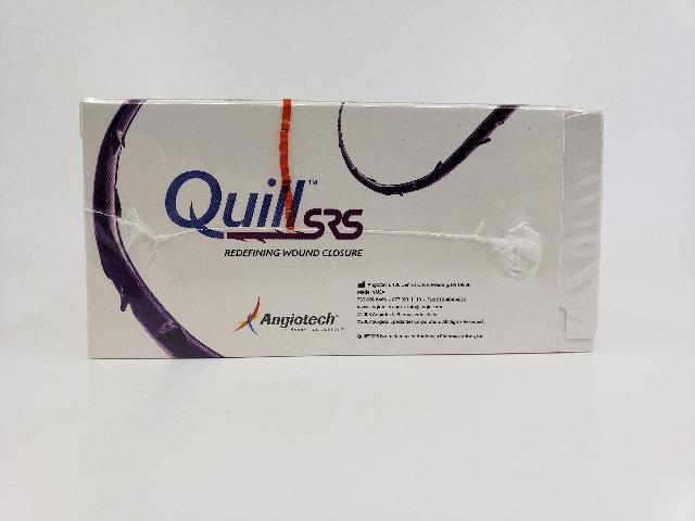 Angiotech YA-1023Q Quikk SRS 3-0 MONODERM, 2xDE14, 3/8c 26mm, 30cmx30cm (x)  ~ Box  of 12