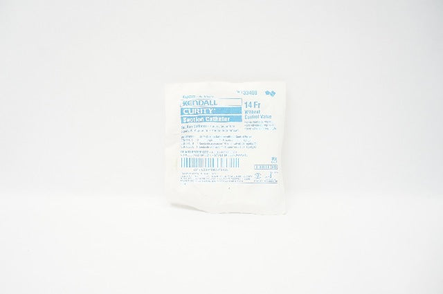 Tyco 33400 Kendall Curity Suction Cath. without Control Valve, 14 Fr.