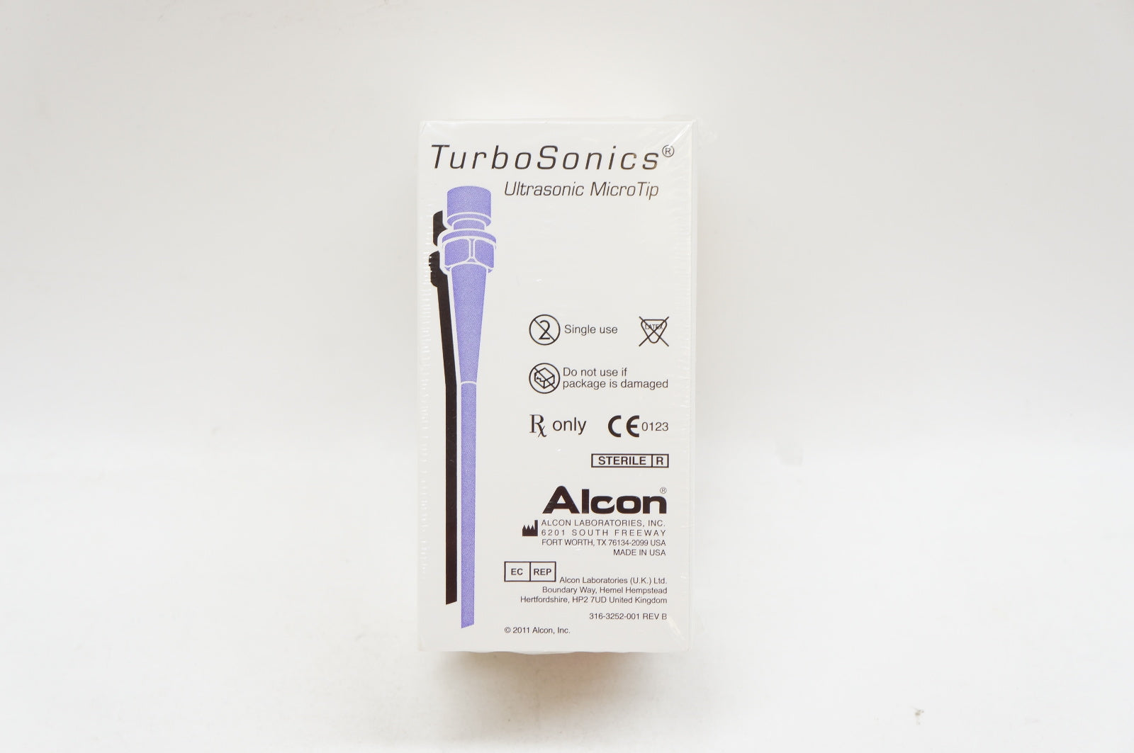 Alcon 8065756853 TurboSonics Mini-Flared ABS Tip, Kelman 0.9mm (x) - Box of 6