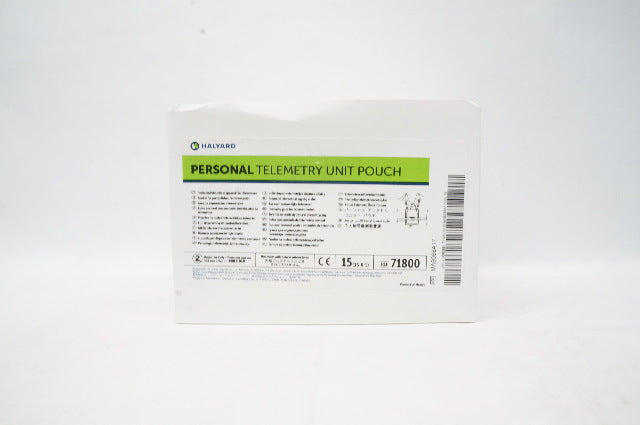 Halyard 71800 Personal Telemetry Unit Pouch - Box of 15