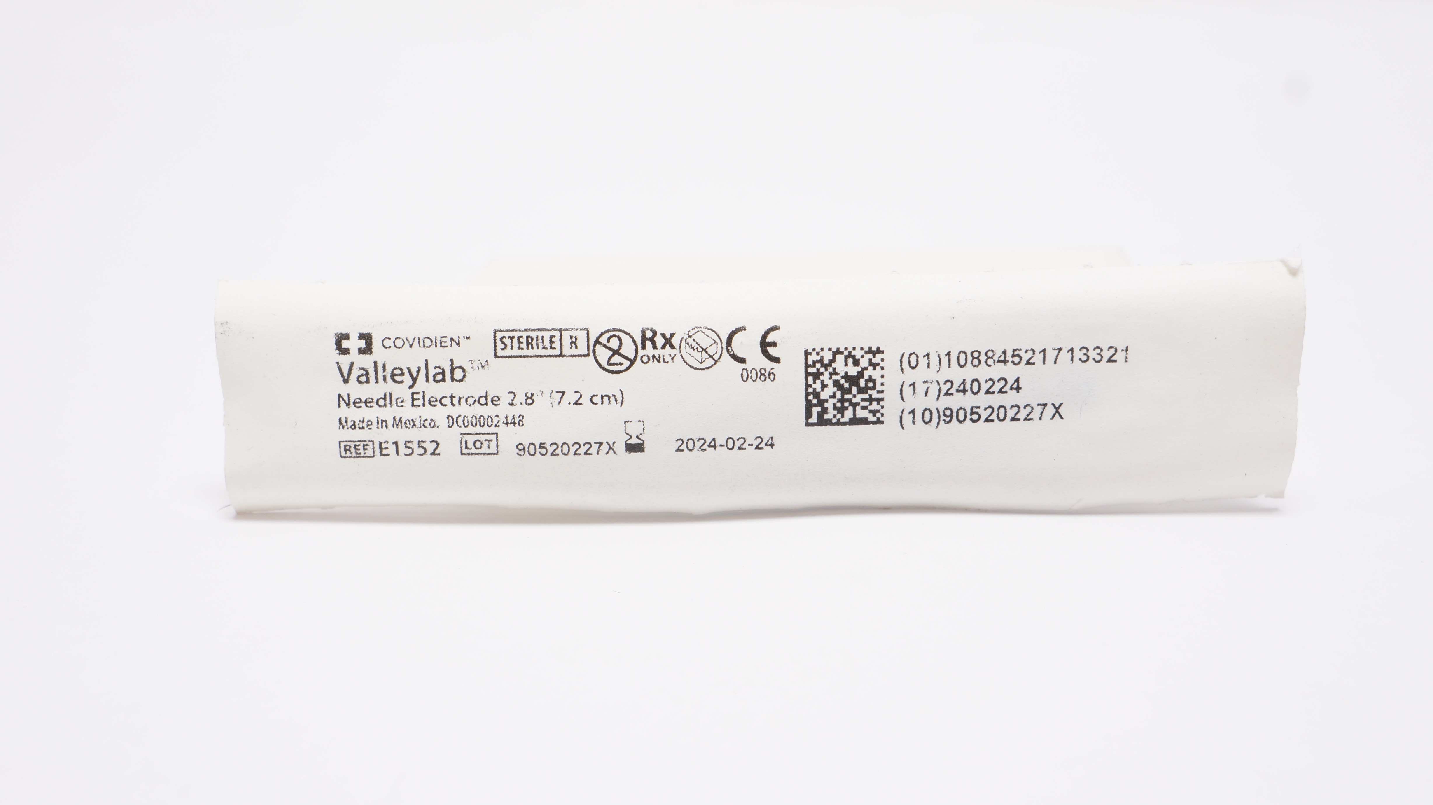 Covidien E1552 Valleylab Ndle Electrode 2.8inch (x)