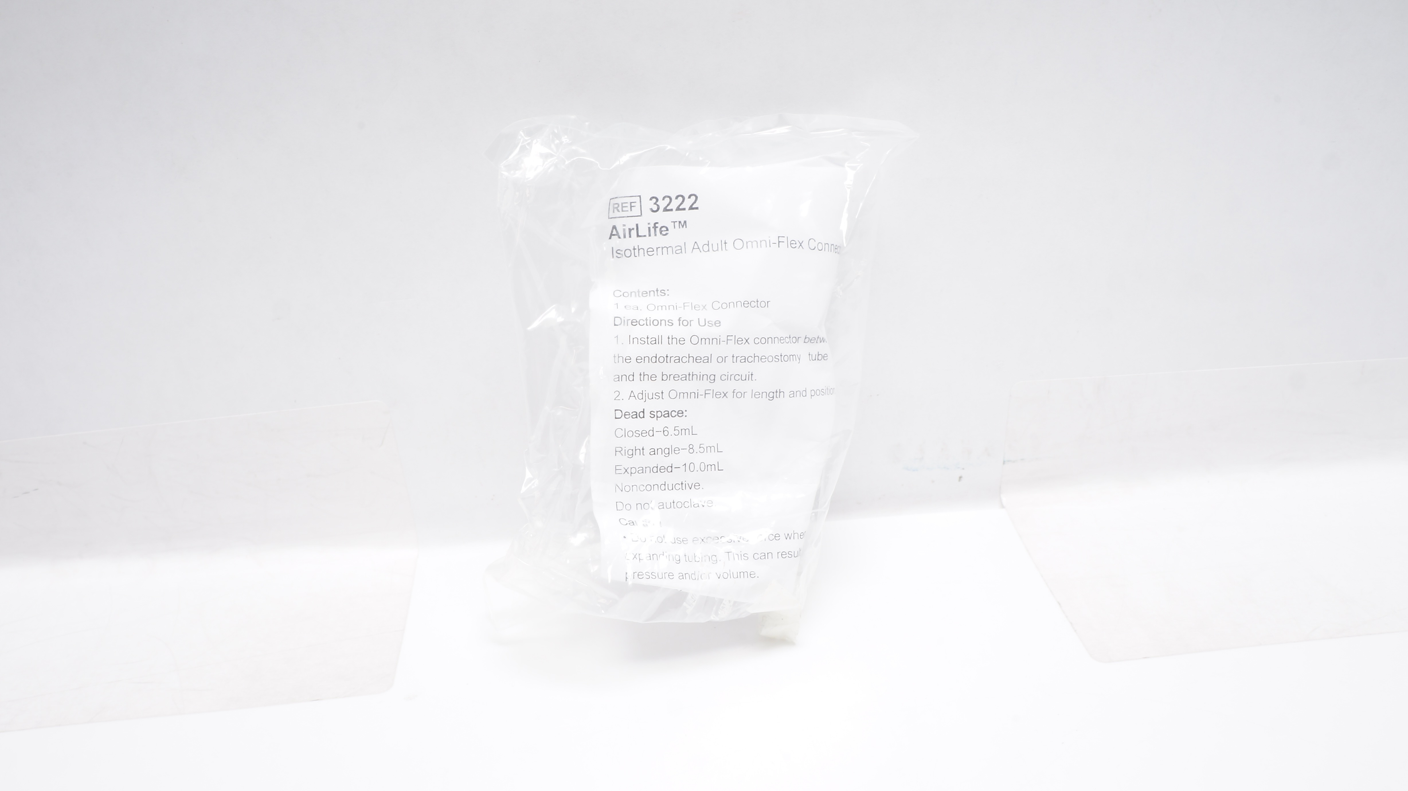 3222 AirLife Isothermal Adult Omni-Flex Connector