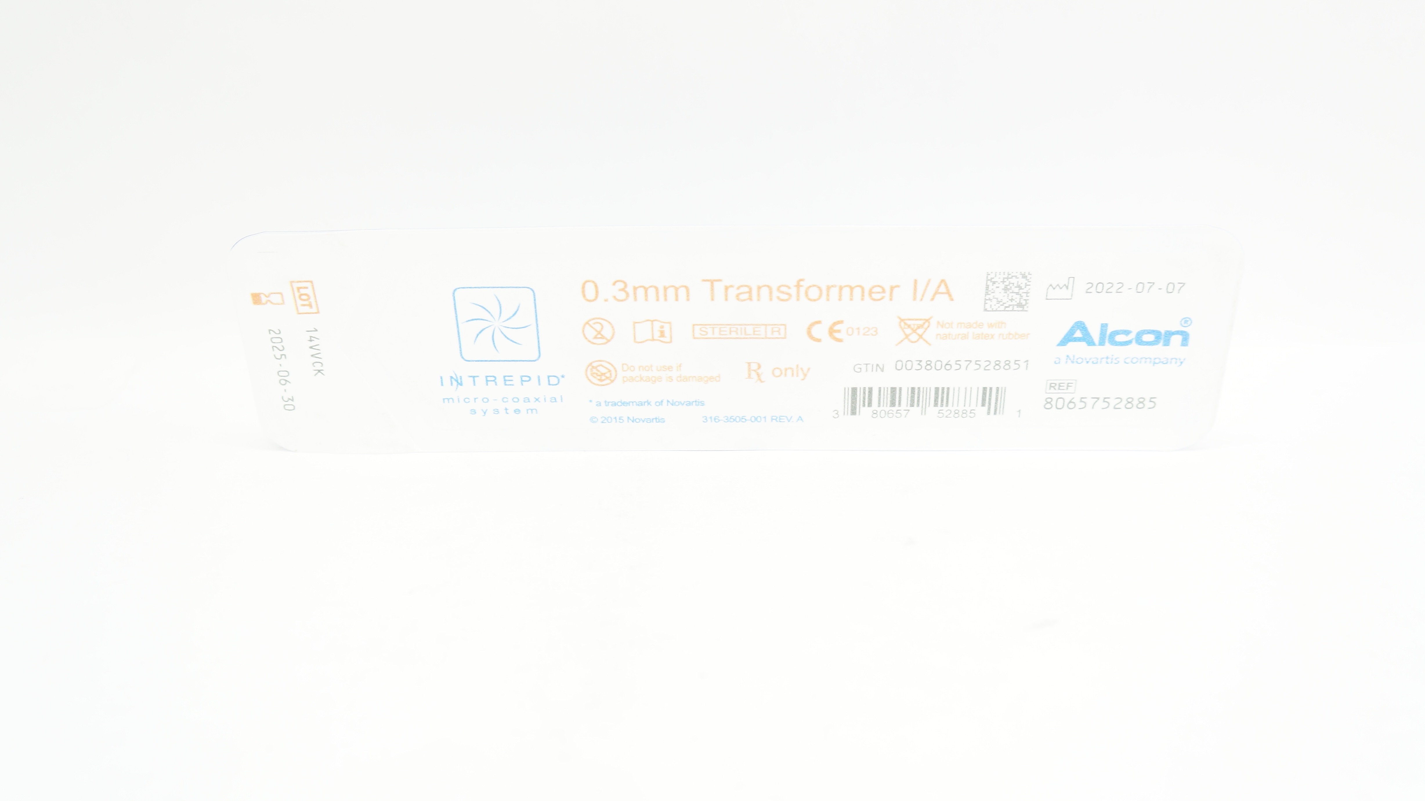 Alcon 8065752885 Intrepid Micro-Coaxial System Transformer I/A 0.3mm