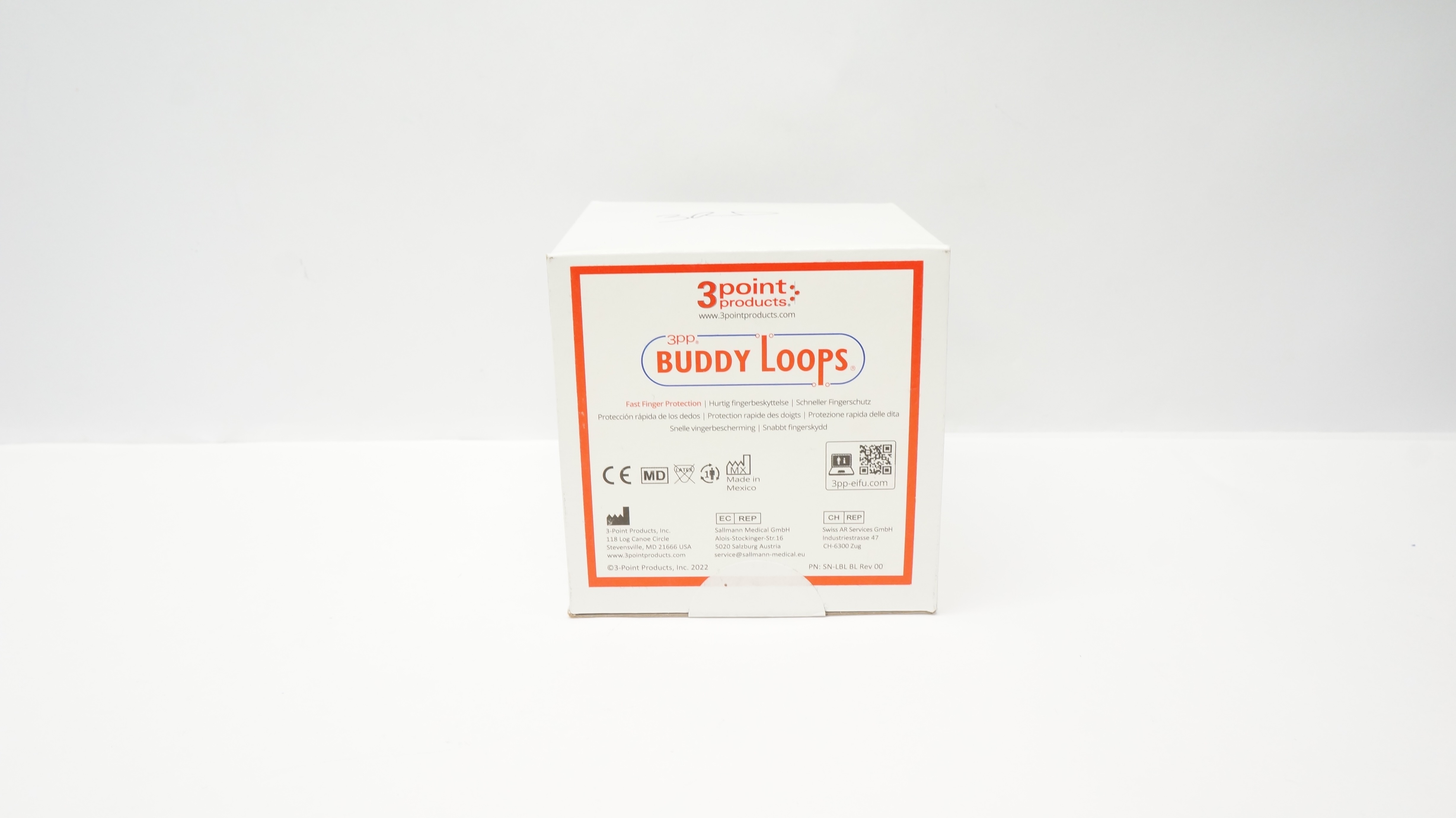 3 Point Products P1005-100 Buddy Loops Fast Finger Protection 1/2In - Box of 100