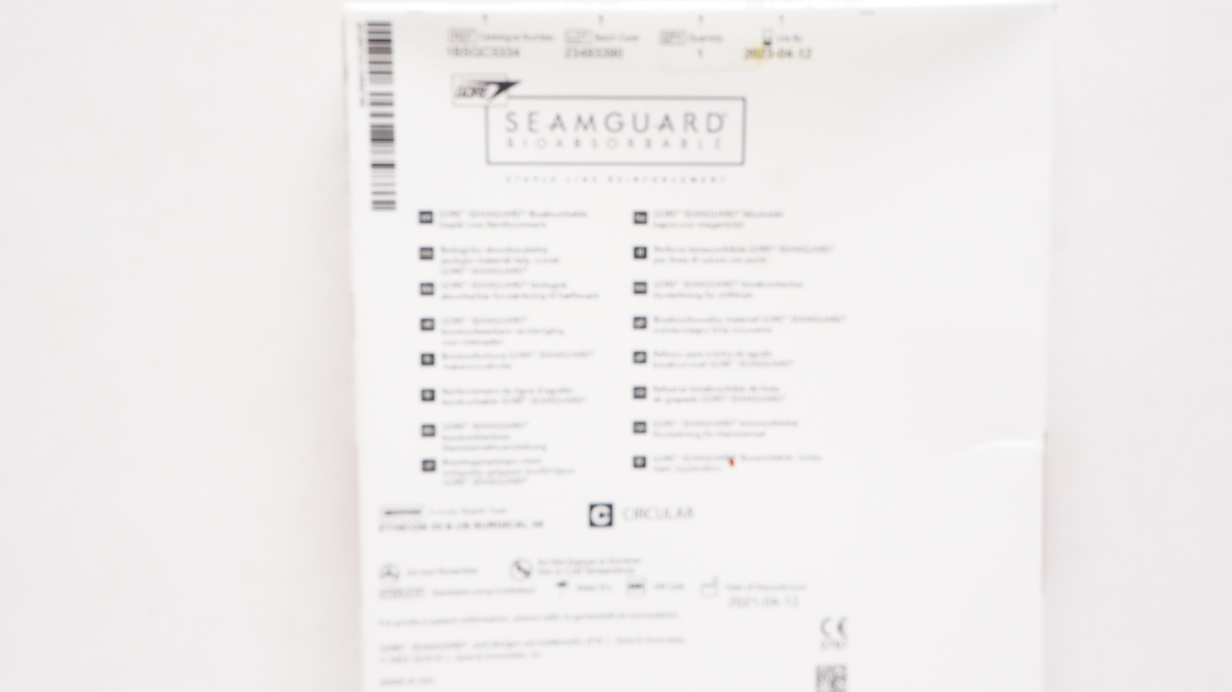 Gore 1BSGC3334 SEAMGUARD Bioabsorbable Staple Line Reinforcement (x)