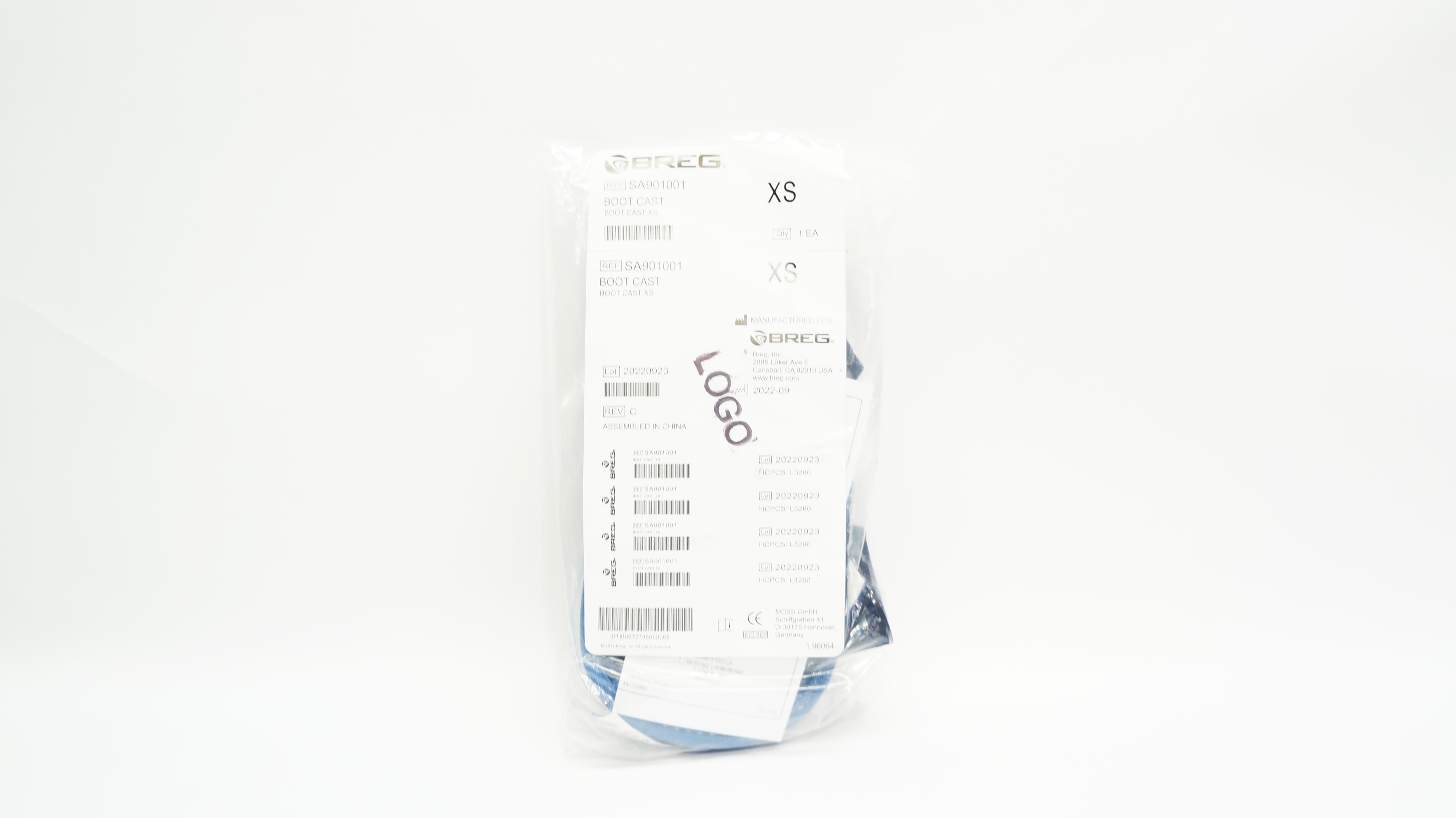 Breg SA901001 Boot Cast XS