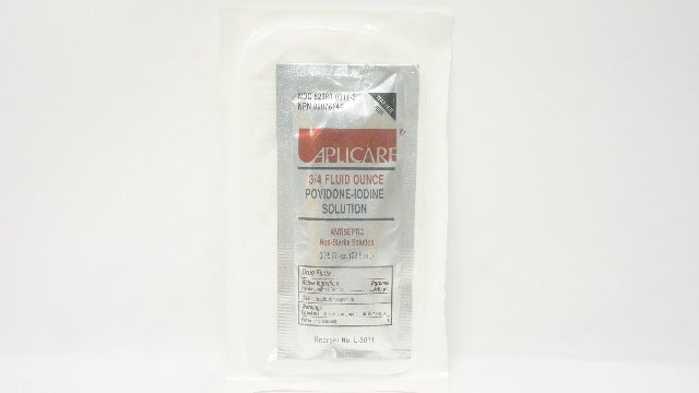 Aplicare L-3011 3/4 Fluid Ounce Povidone-Iodine Solution 22.5mL