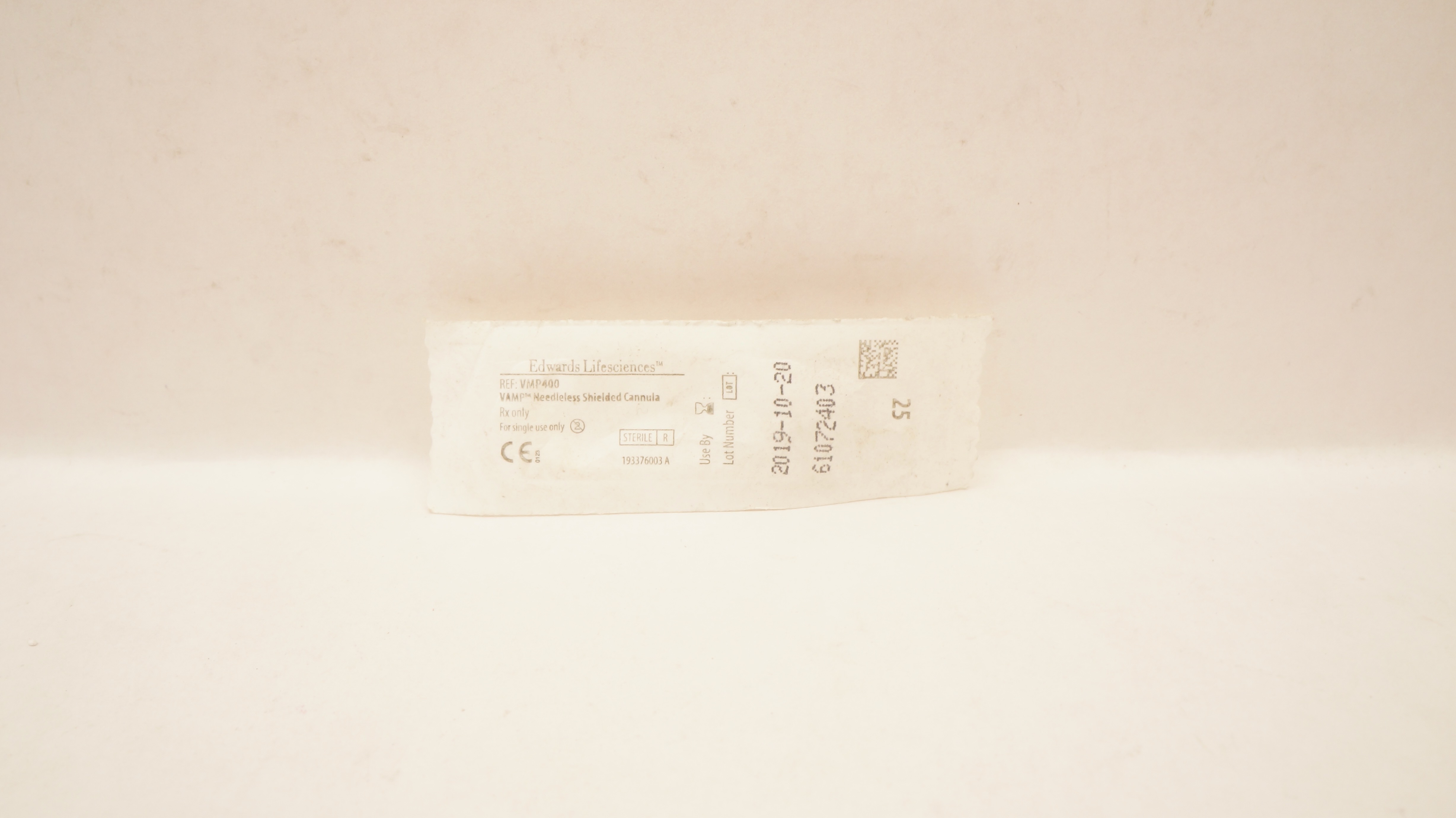 Edwards Lifesciences VMP400 VAMP Ndleless Shielded Cannula (x)