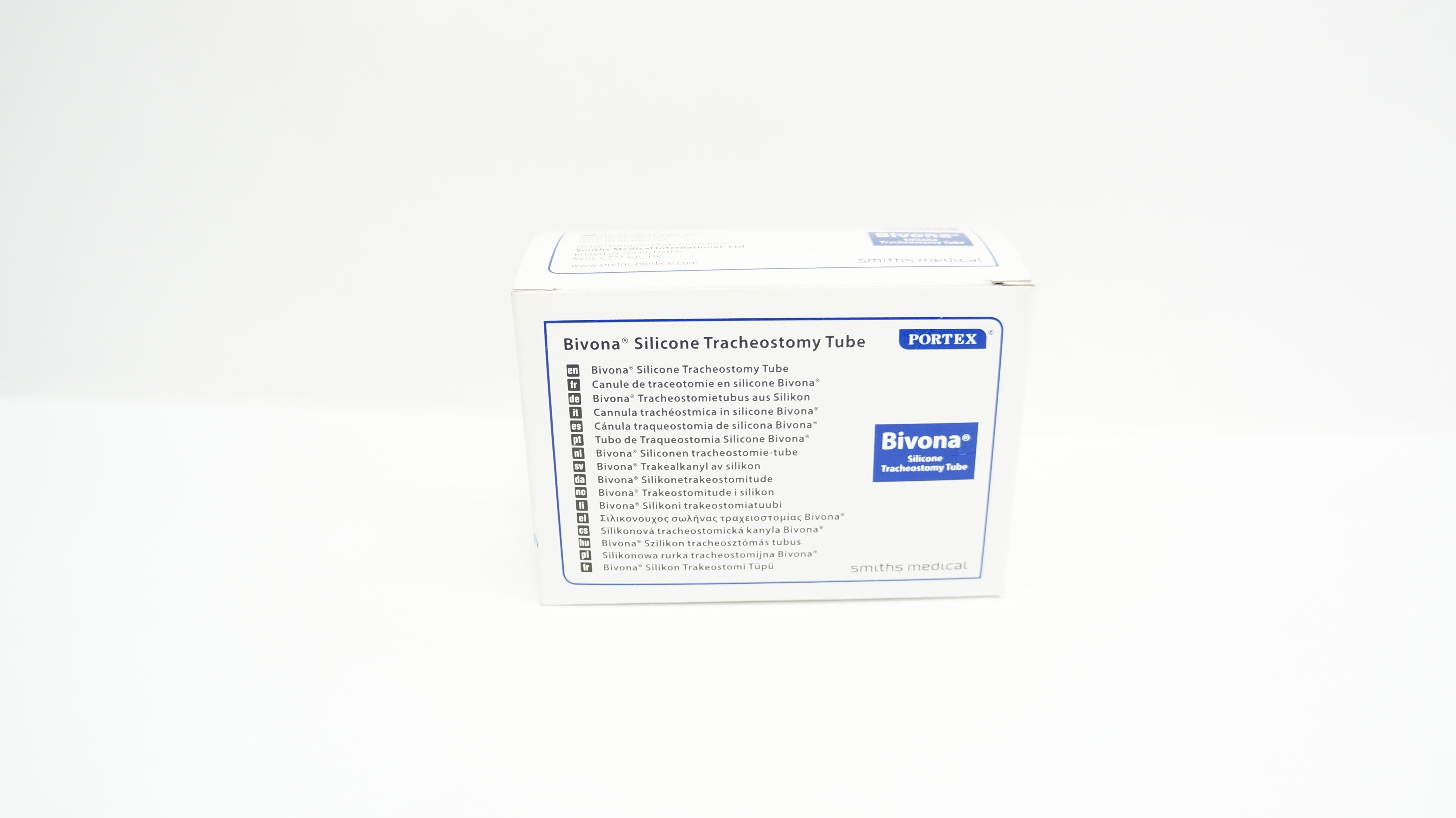 Smiths Medical 67P045 Portex Pediatric Tracheostomy Tube 4.5ID x 6.7OD x 42mm