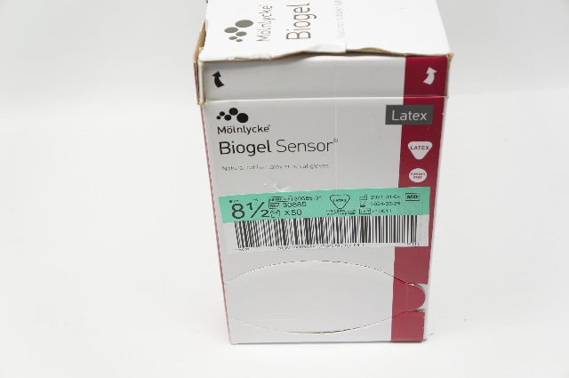 Molnlycke Healthcare 30685 Biogel Sensor Surgical Gloves Size 8-1/2 - Box of 50