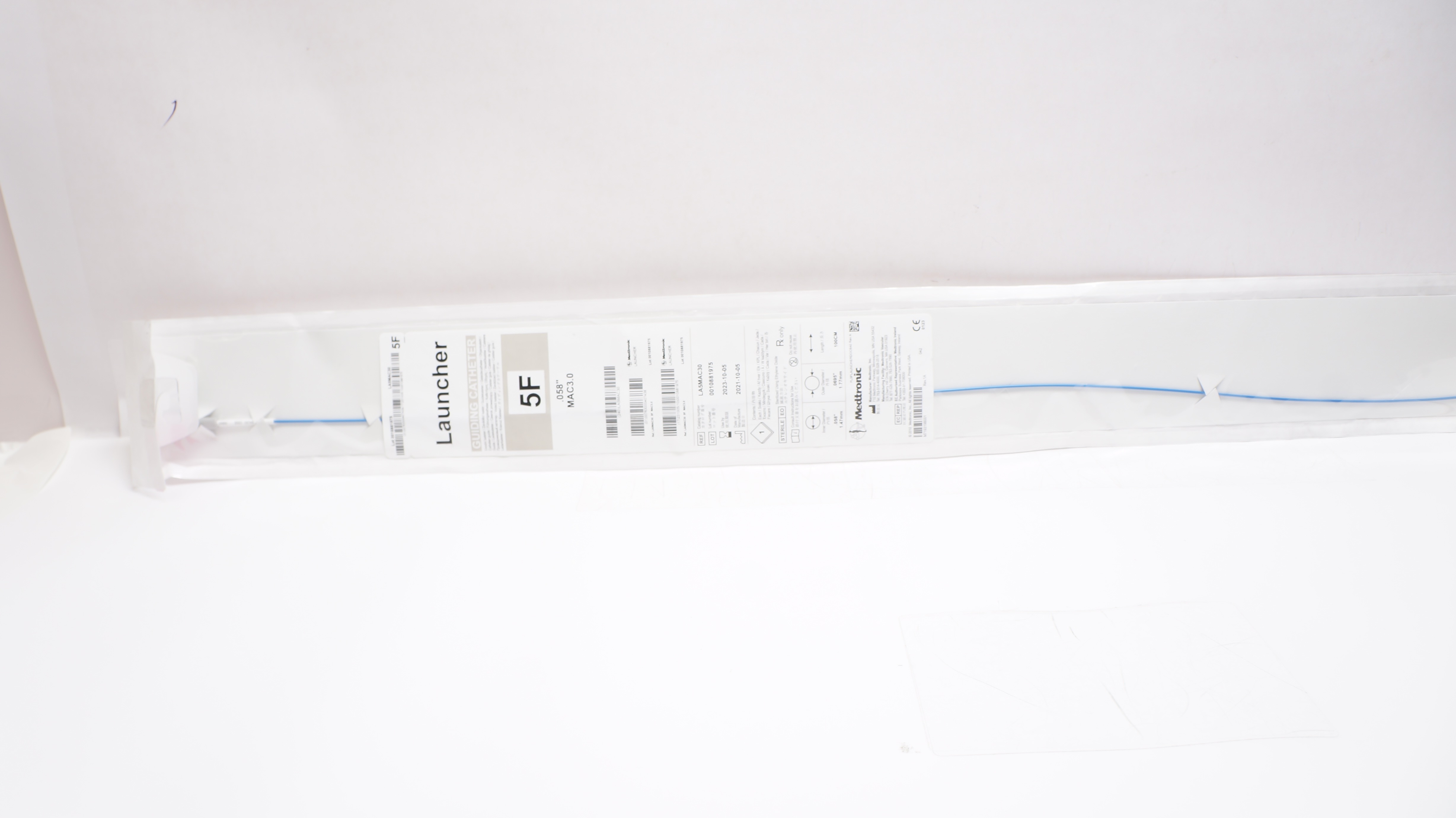 Medtronic LA5MAC3030 Launcher MAC3.0 Guiding Catheter 5F (x)