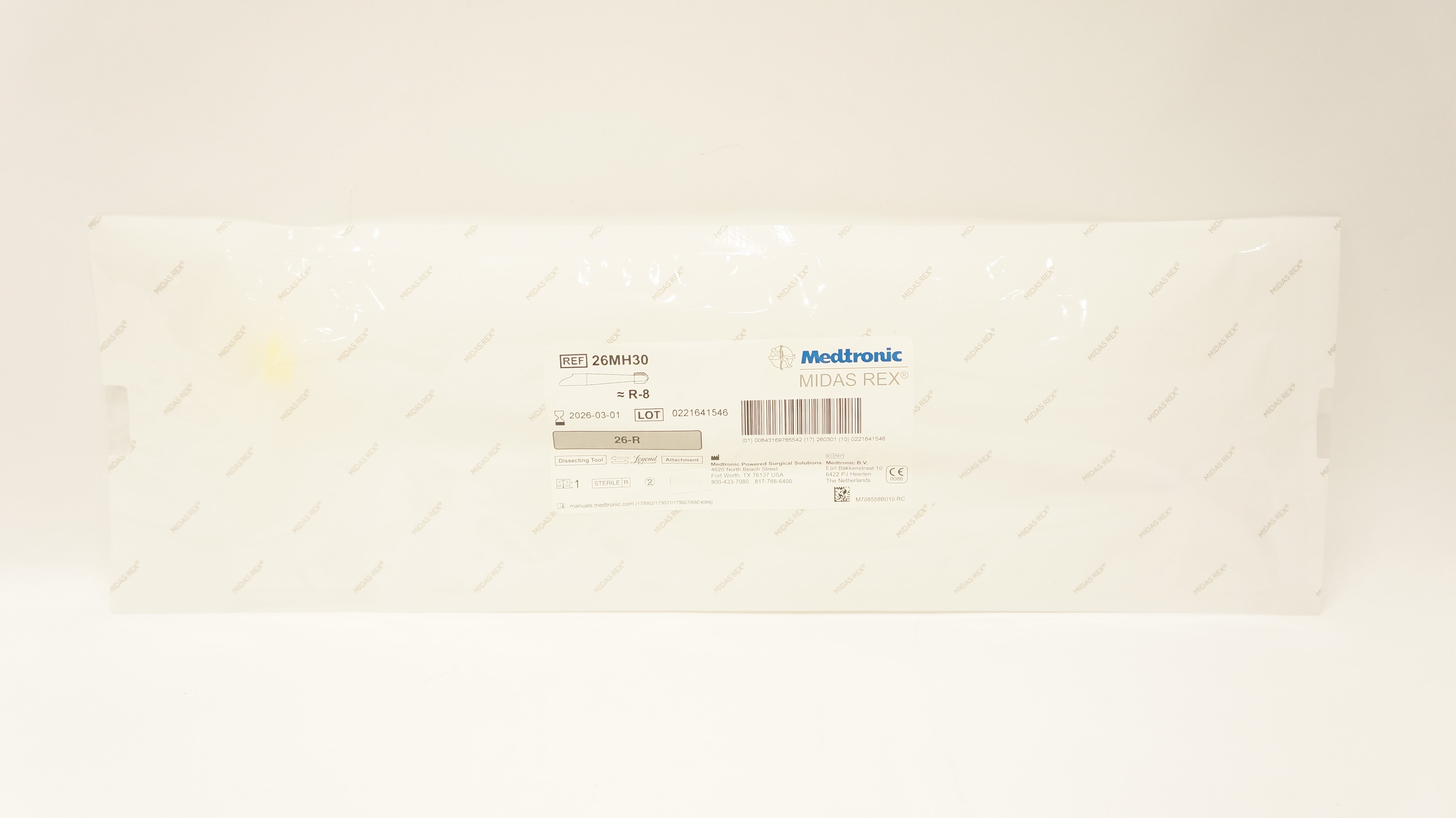 Medtronic 26MH30 Midas Rex 26-R  Dissecting Tool