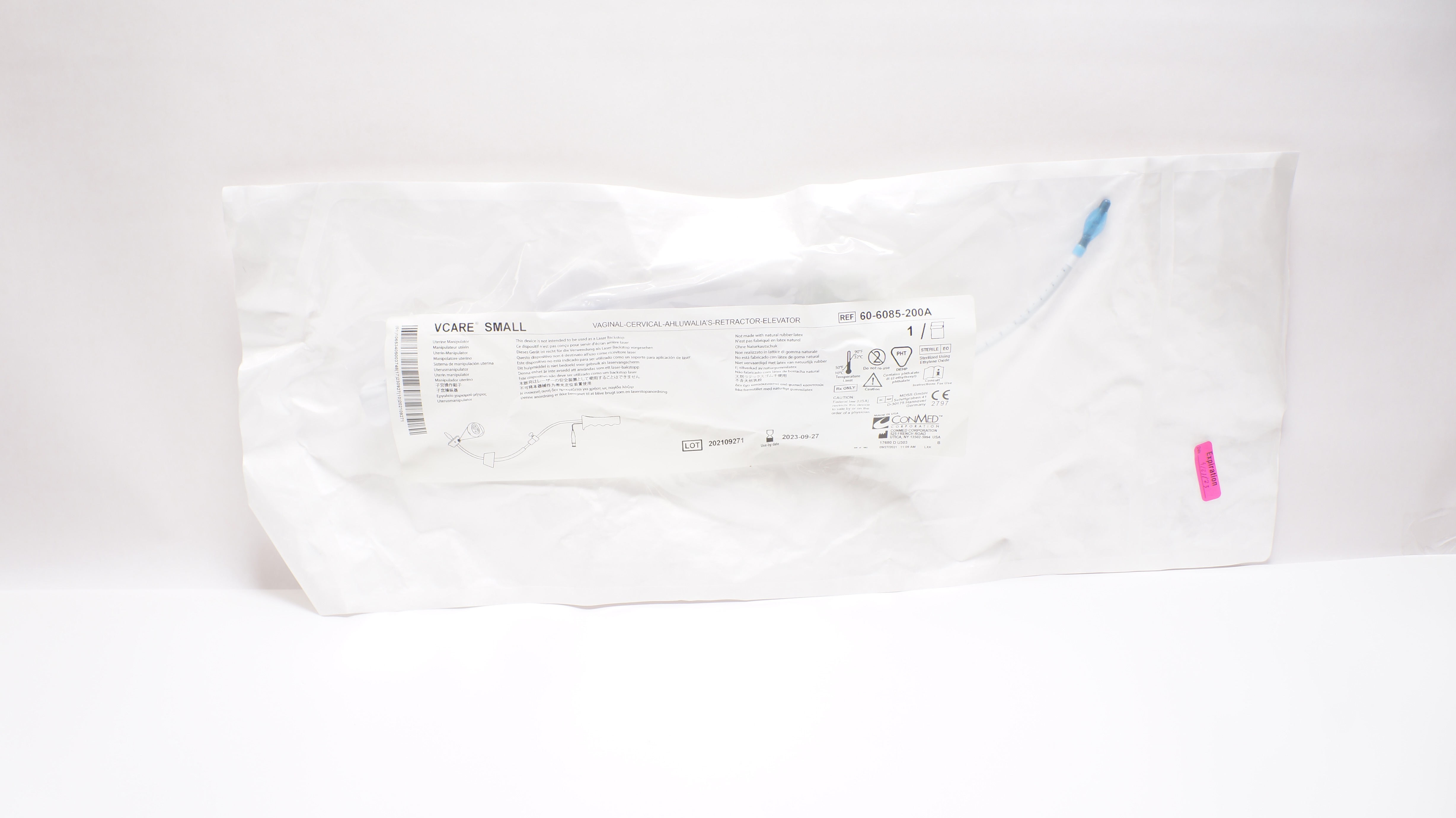 ConMed 60-6085-200A Vcare Small Uterine Manipulator (x)