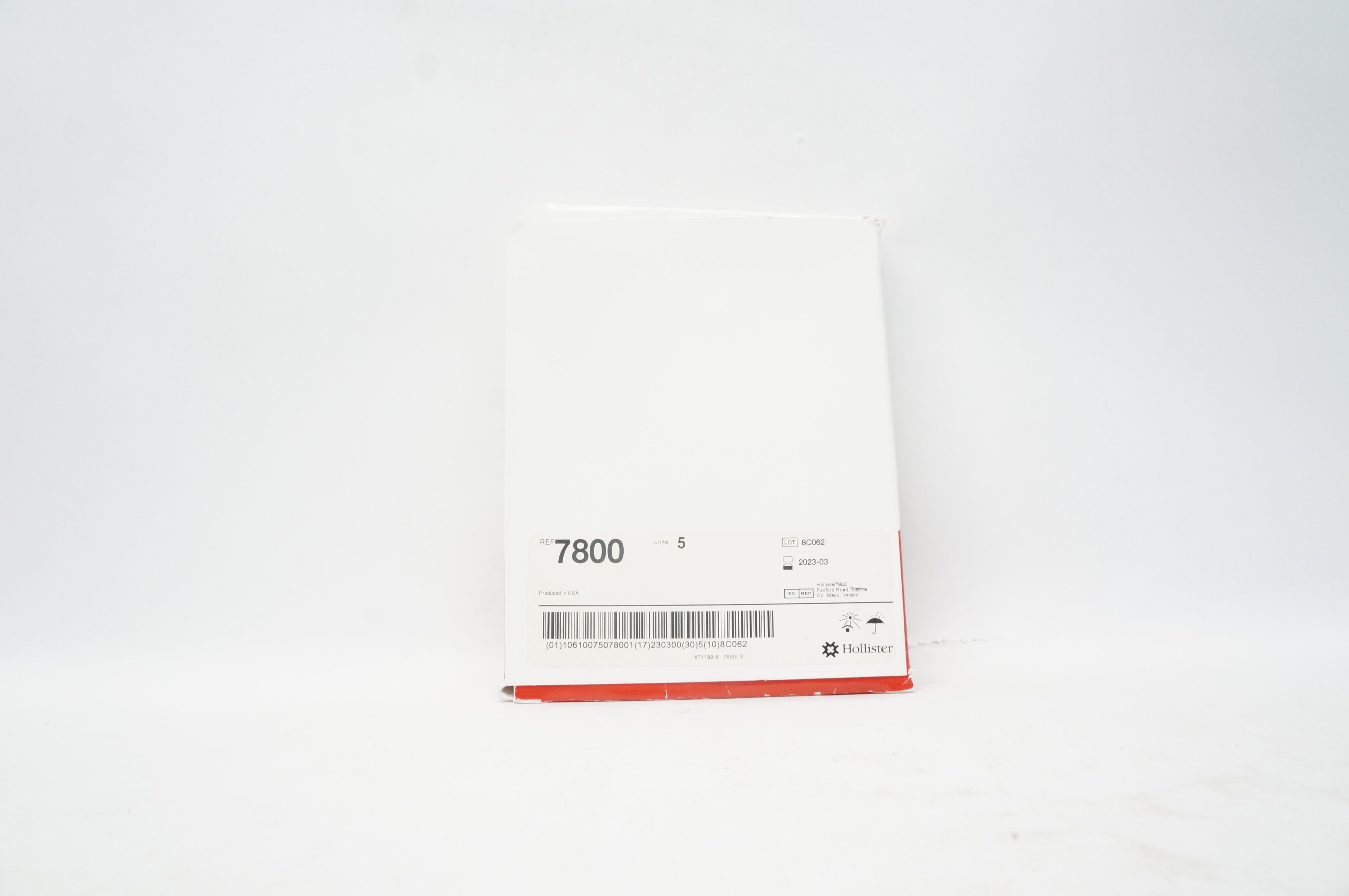 Hollister 7800 Premium Skin Barrier 4 inch x 4 inch - Box of 5