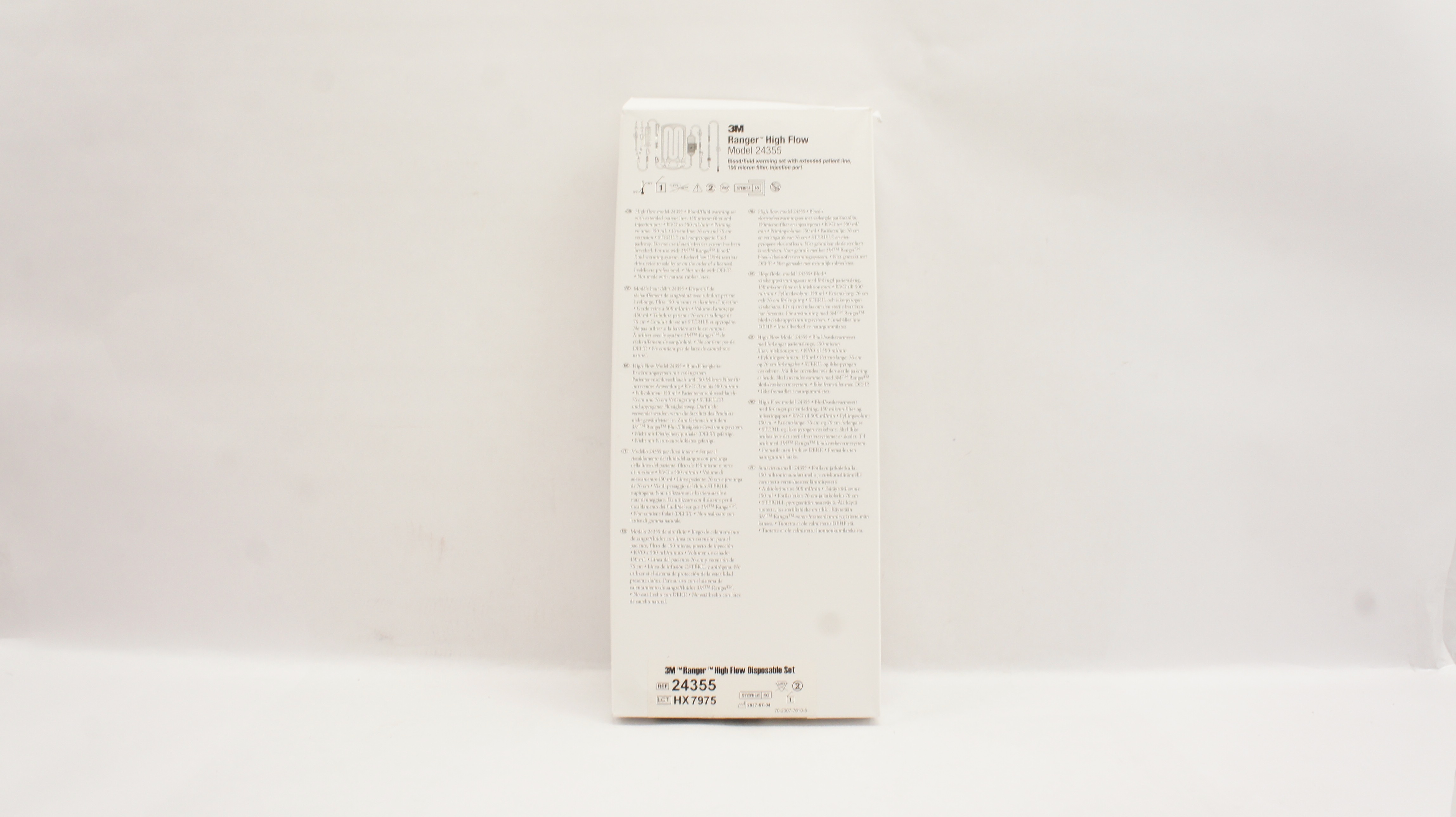 3M 24355 Ranger High Flow Blood/Fluid Warming System 150 Micron Filter (x)