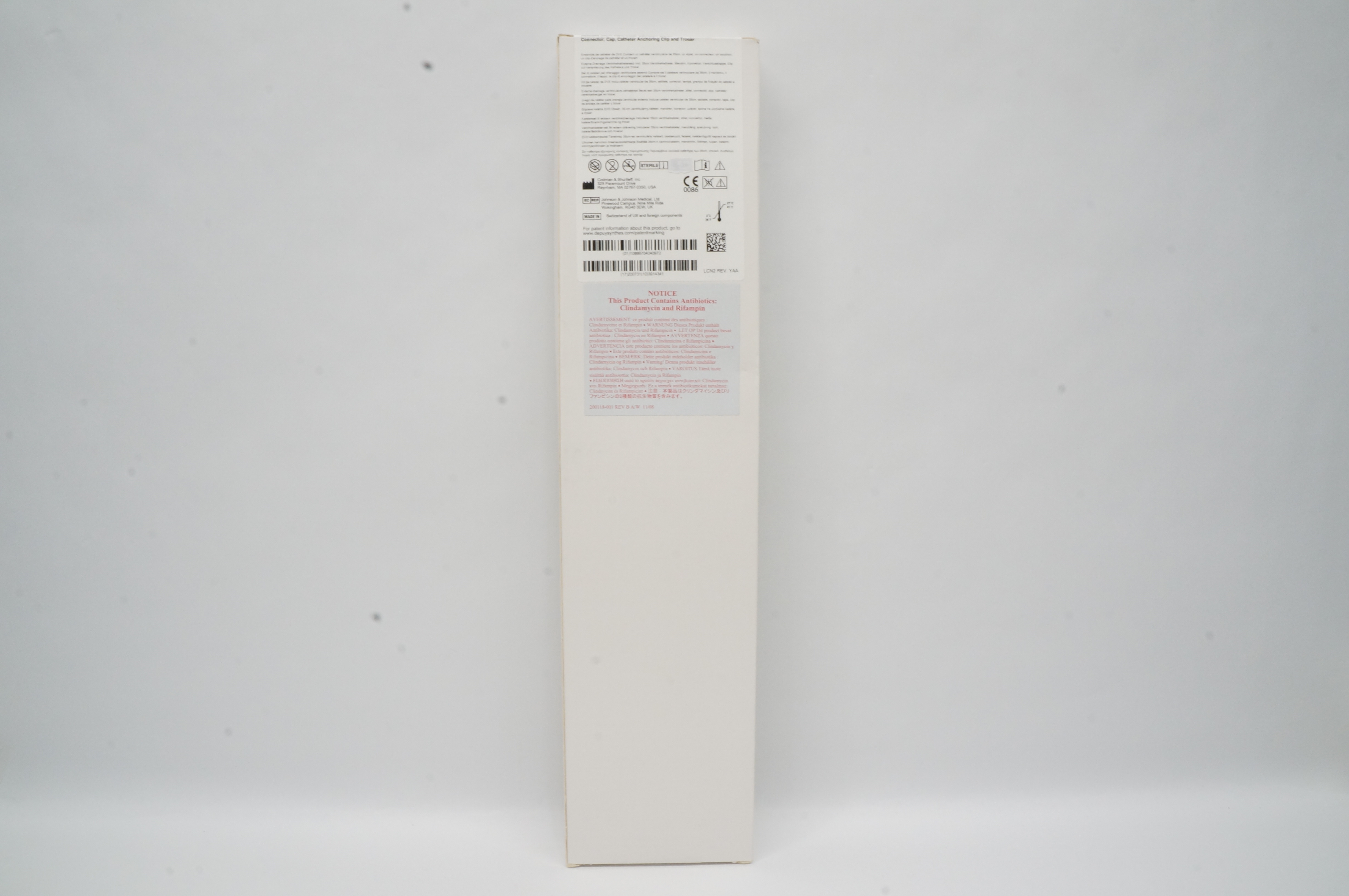 Codman 82-1745 Neuro DePuy Synthes Bactiseal EVD Cath. Set (x)