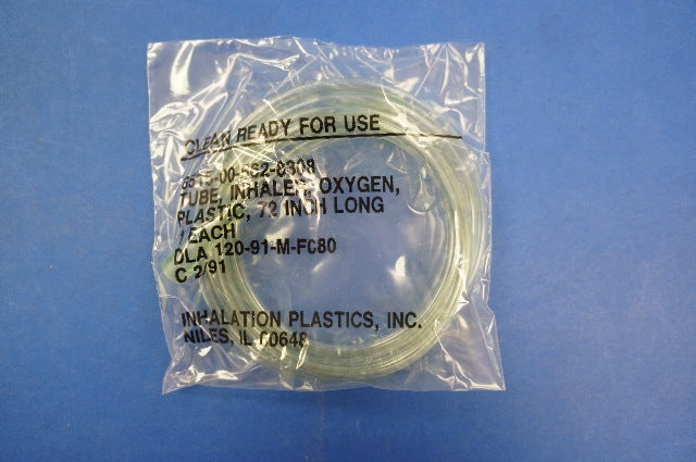 Inhalation Plastics Tubing Oxygen Connector, Plastic ~ Box of 50