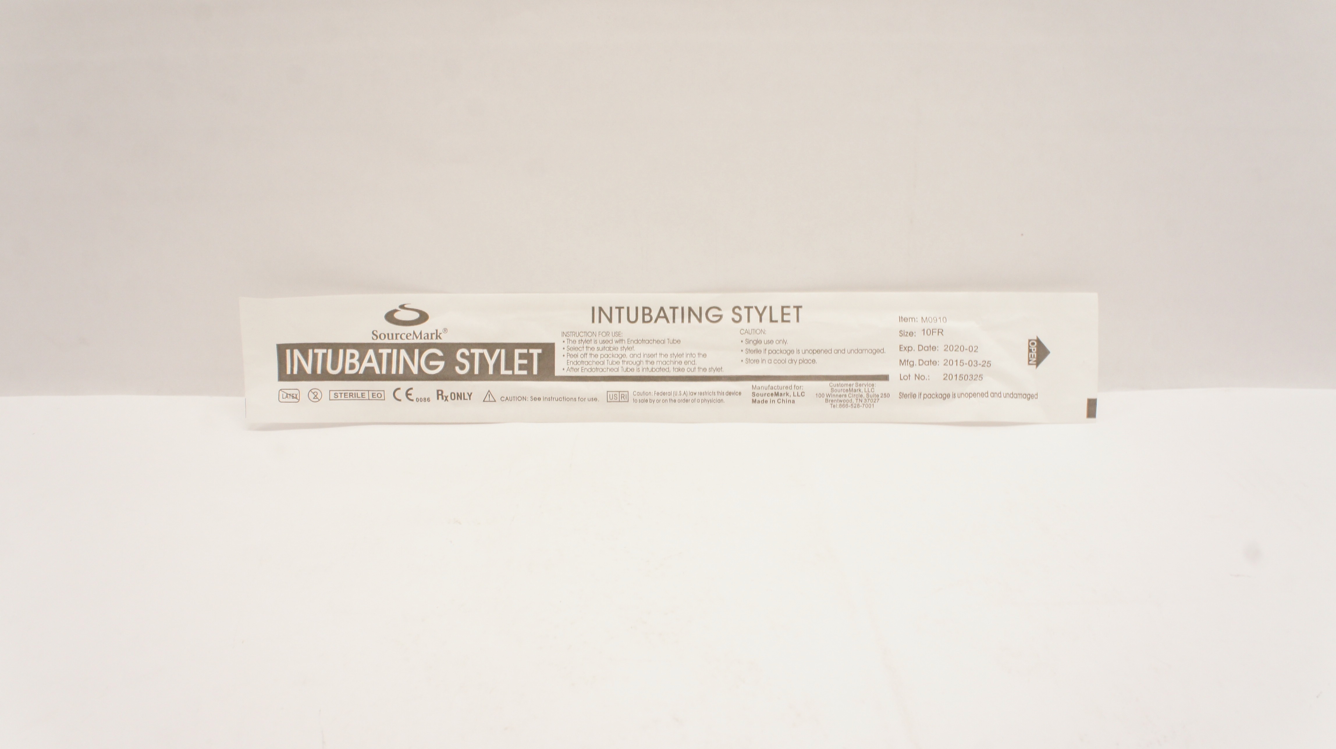 SourceMark M0910 Intubating Stylet 10Fr (x)