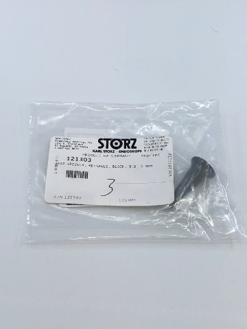 Karl Storz 121303 Ear Speculum, Reusable, Black, Outer Diameter 3 mm