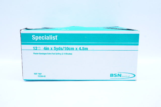 BSN Medical 7367 Specialist Plaster Bandages 4inch x 5yds - Box of 12