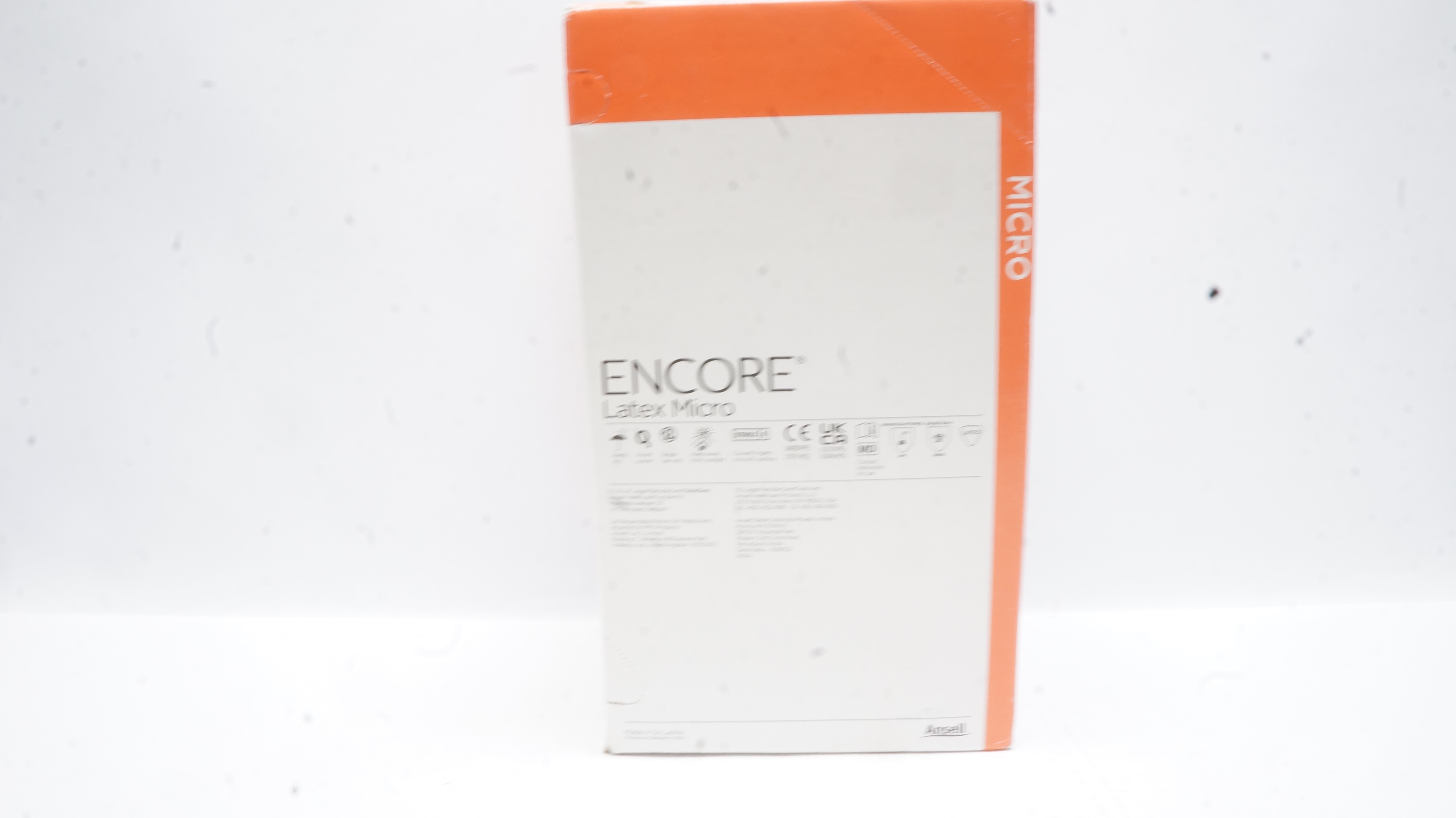 Ansell 5787003 Encore Latex Micro Surgical Gloves, Size 7  - Box of 50pairs