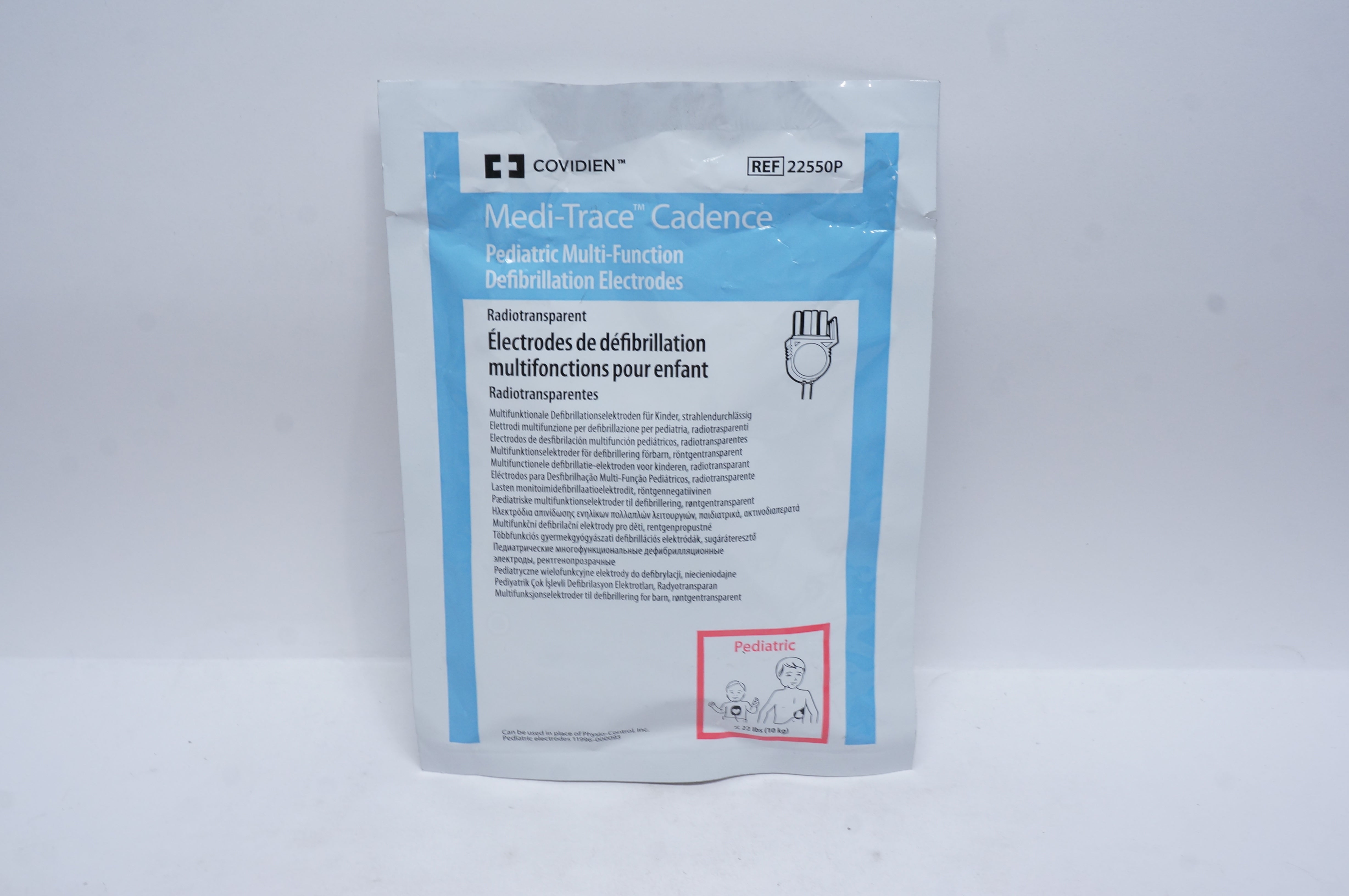 Covidien 22550P Medi-Trace Cadence Pediatric Multi-Function Defibrillation (x)