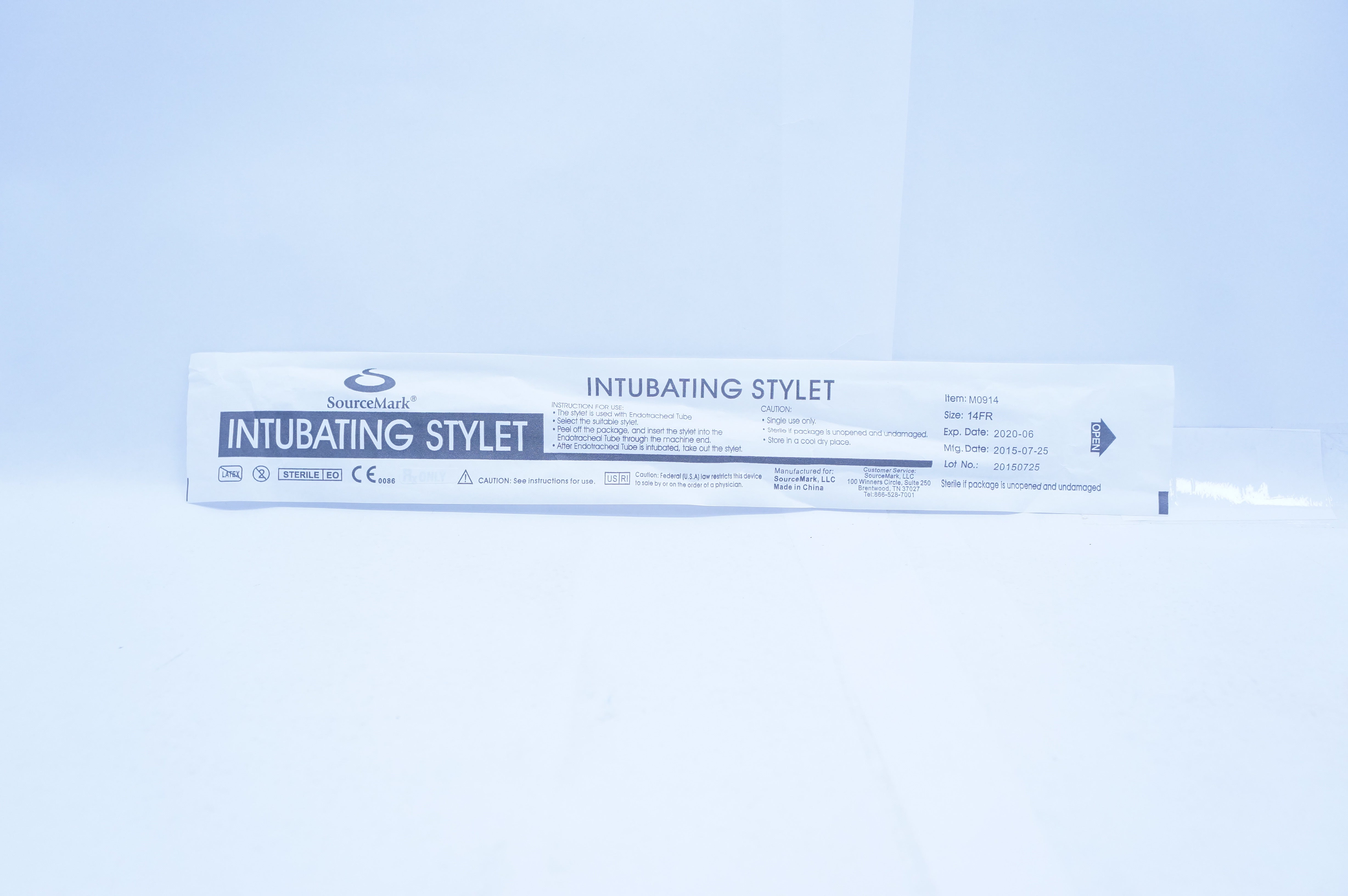 SourceMark M0914 Intubating Stylet 14Fr (x)