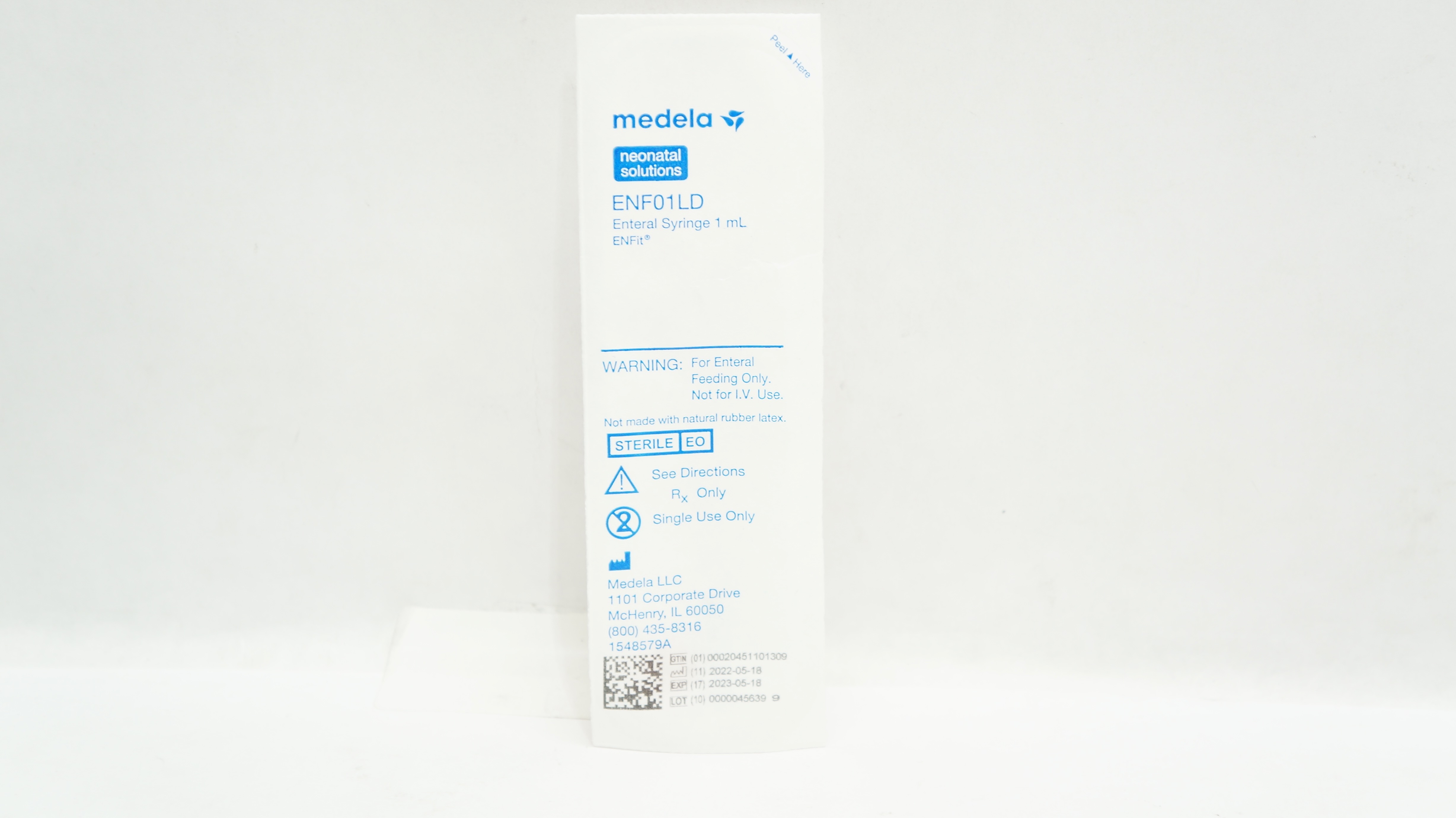 Medela ENF01LD ENFit Enteral Syringe 1mL (x)