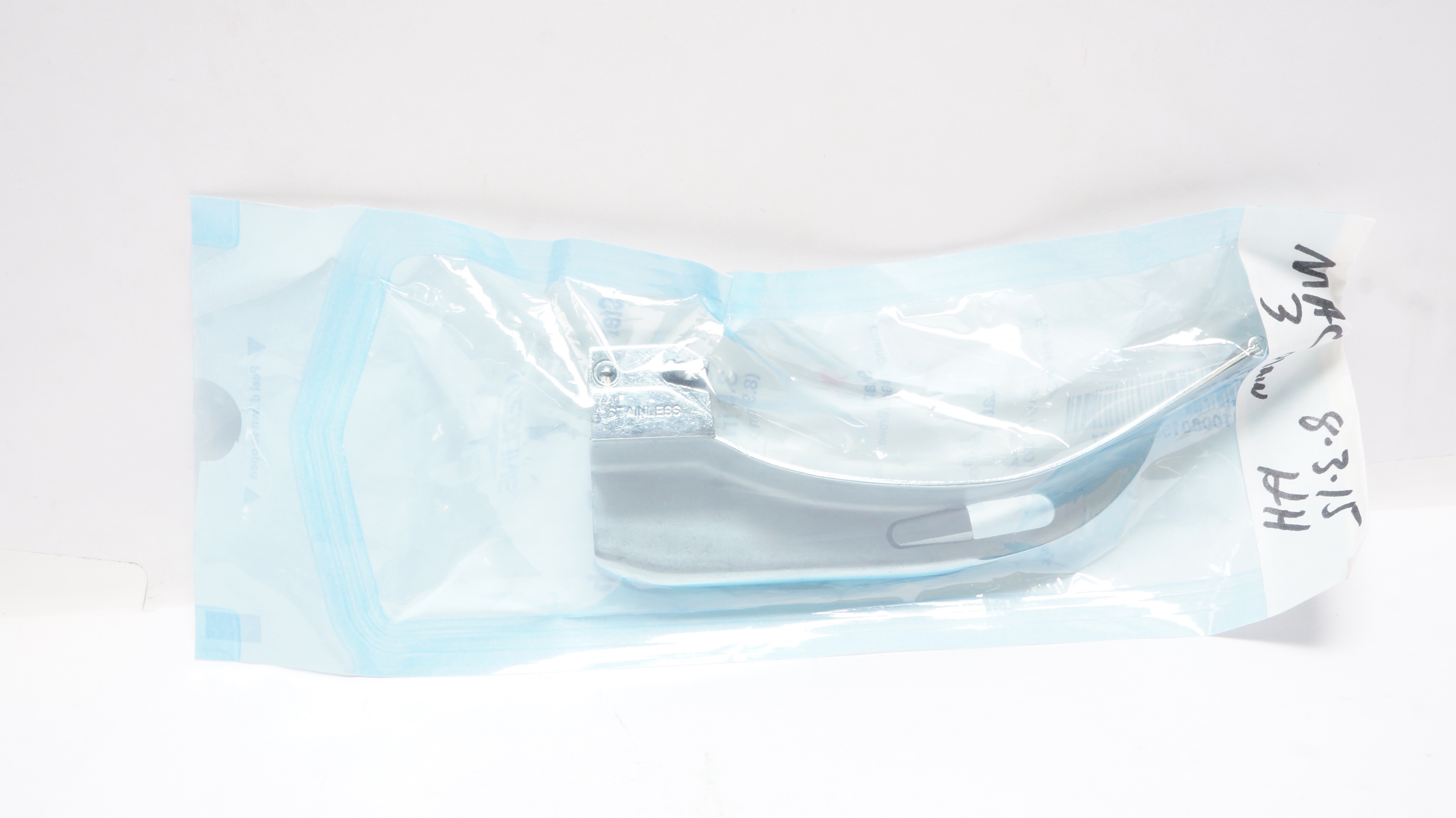 Welch Allyn 695 Stainless Steel Fiber Optic Laryngoscope Blade MAC 3