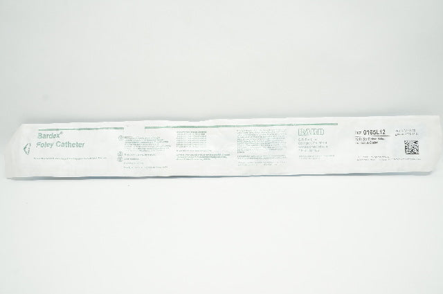 Bard 0165L12 Bardex Foley Cath. 12Fr 5cc Ribbed Balloon Lubricious Coated (x)