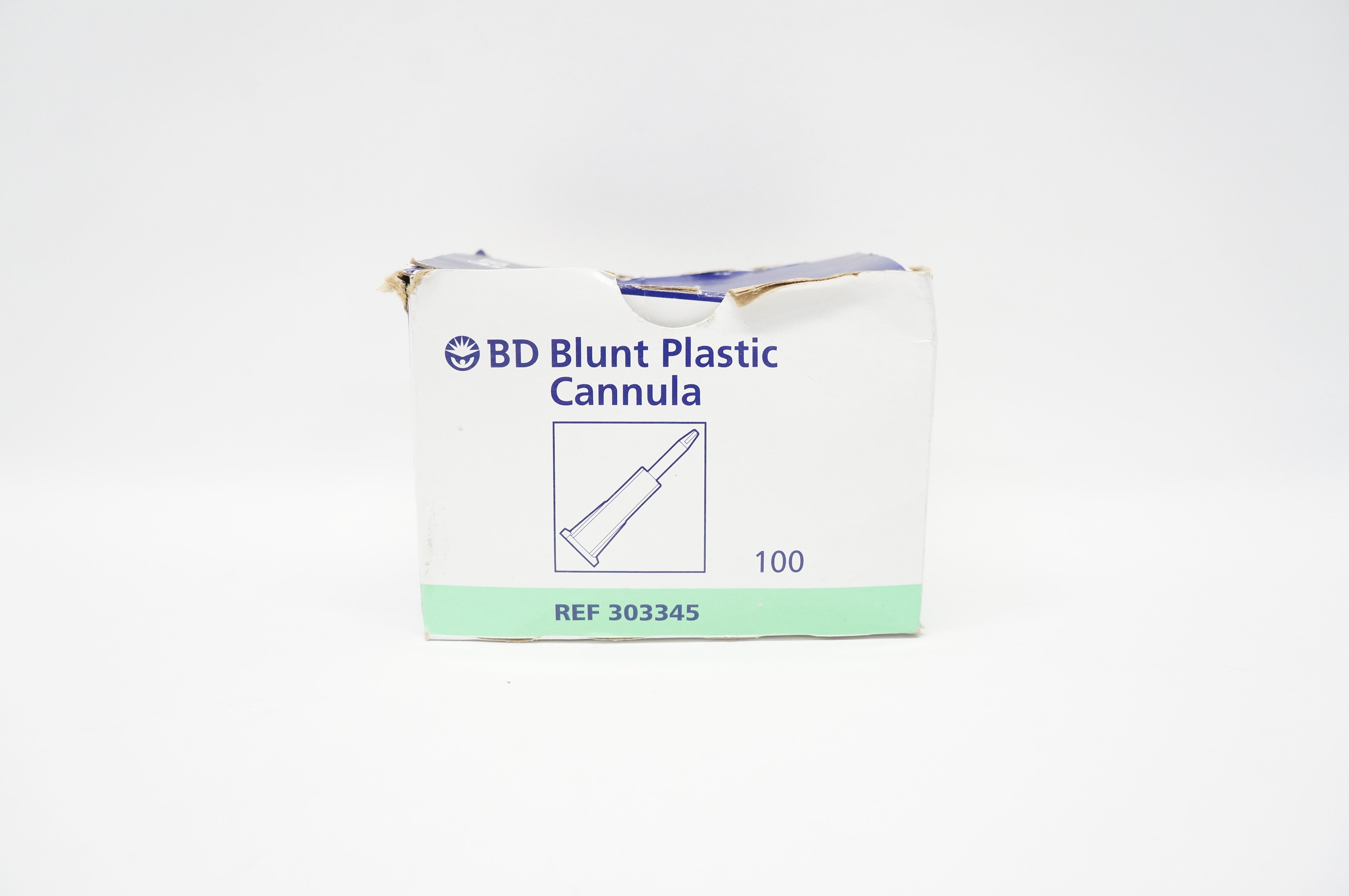 BD 303345 Blunt Plastic Cannula (x) - Box of 50