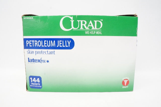 Medline CUR005345 Curad Petroleum Jelly Skin Protectant Net Wt. 0.18 oz (5g)