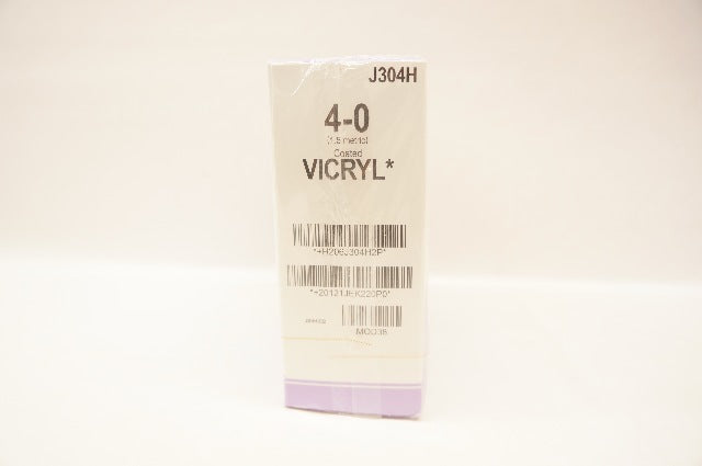 Ethicon J304H 4-0 VICRYL, RB-1, 17mm 1/2c Taper, 27inch (x) - Pack of 36