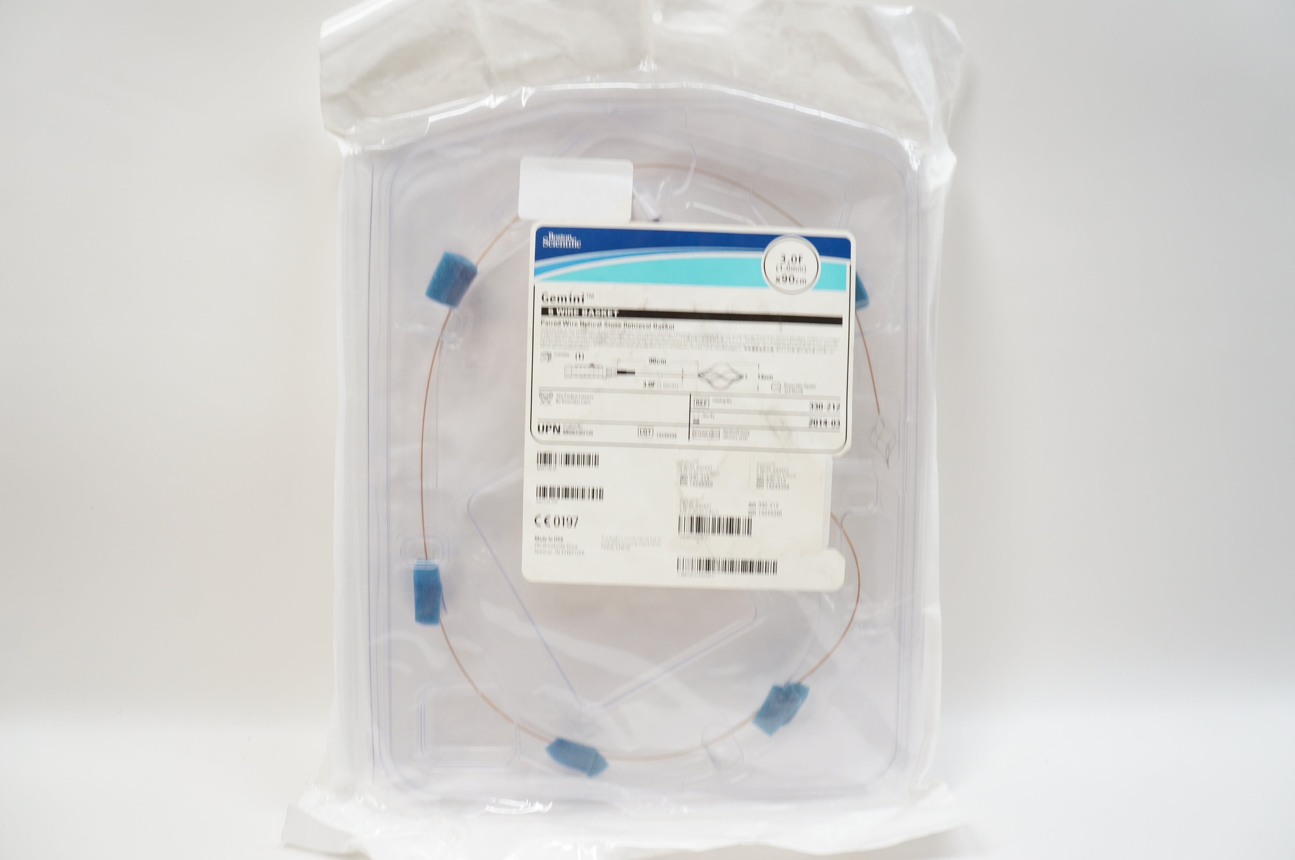 Boston Scientific 330-212 Gemini 5 Wire Basket, 3.0F x 90cm (x)