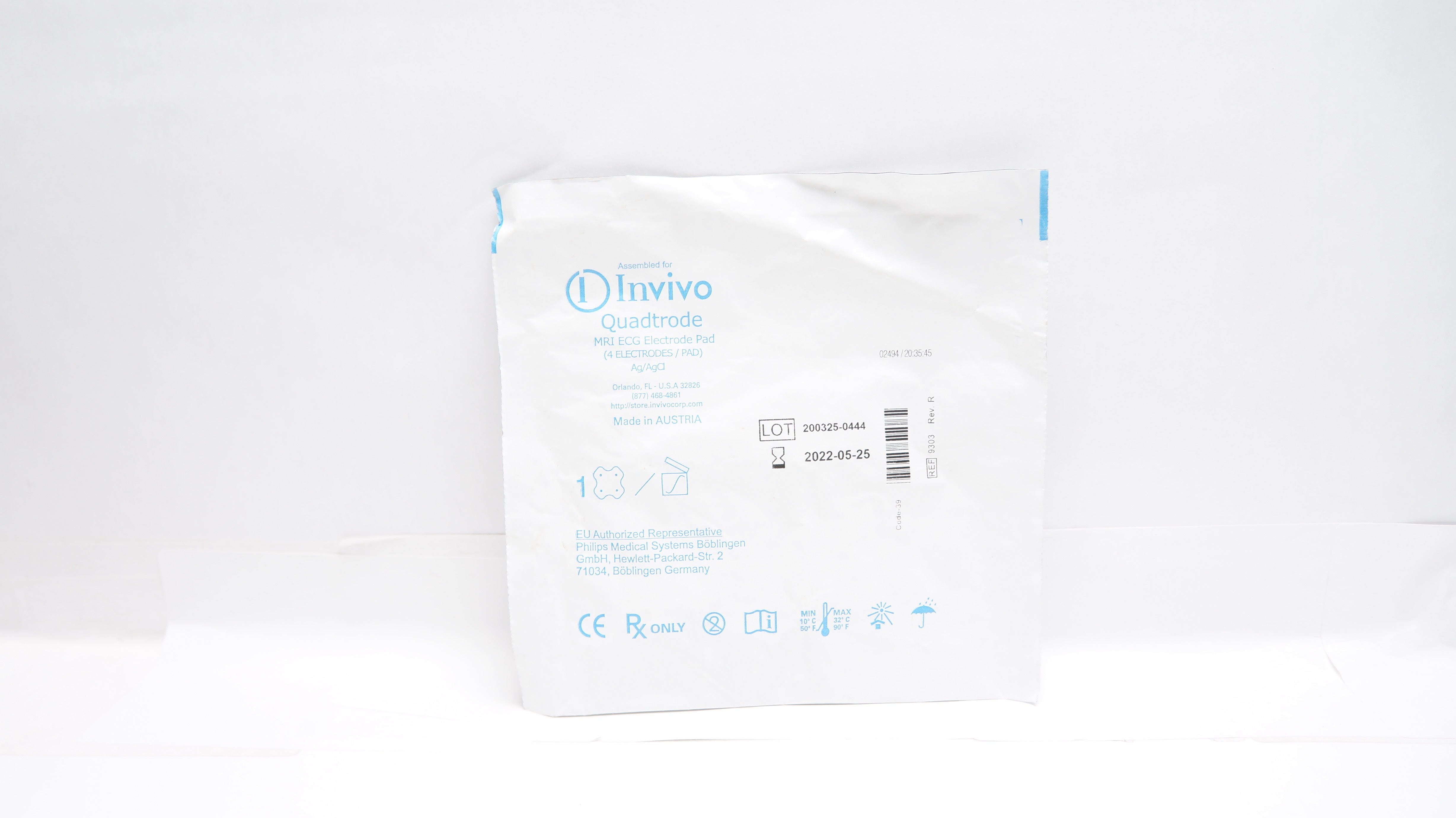 Philips Medical 9303 Invivo Quadtrode MRI ECG Electrode Pad (x)