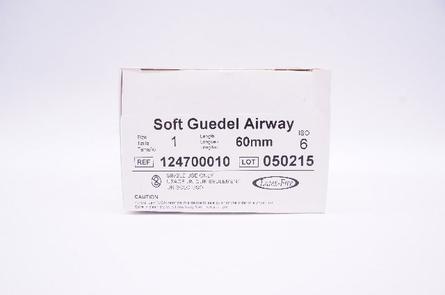 Rusch 124700010 Soft Guedel Airway Size 1 60mm - Box of 6