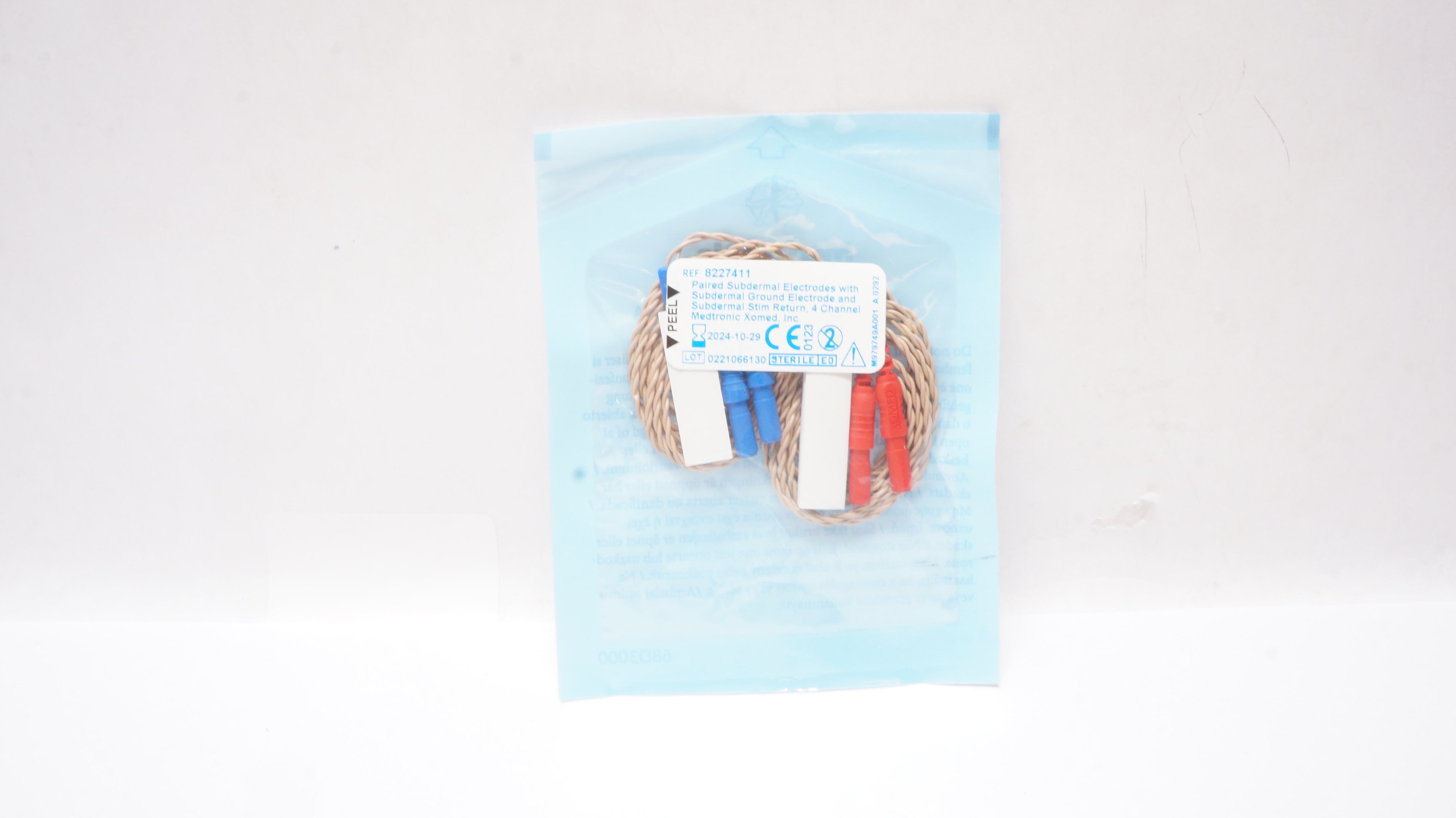 Medtronic 8227411 Paired Subdermal Electrodes