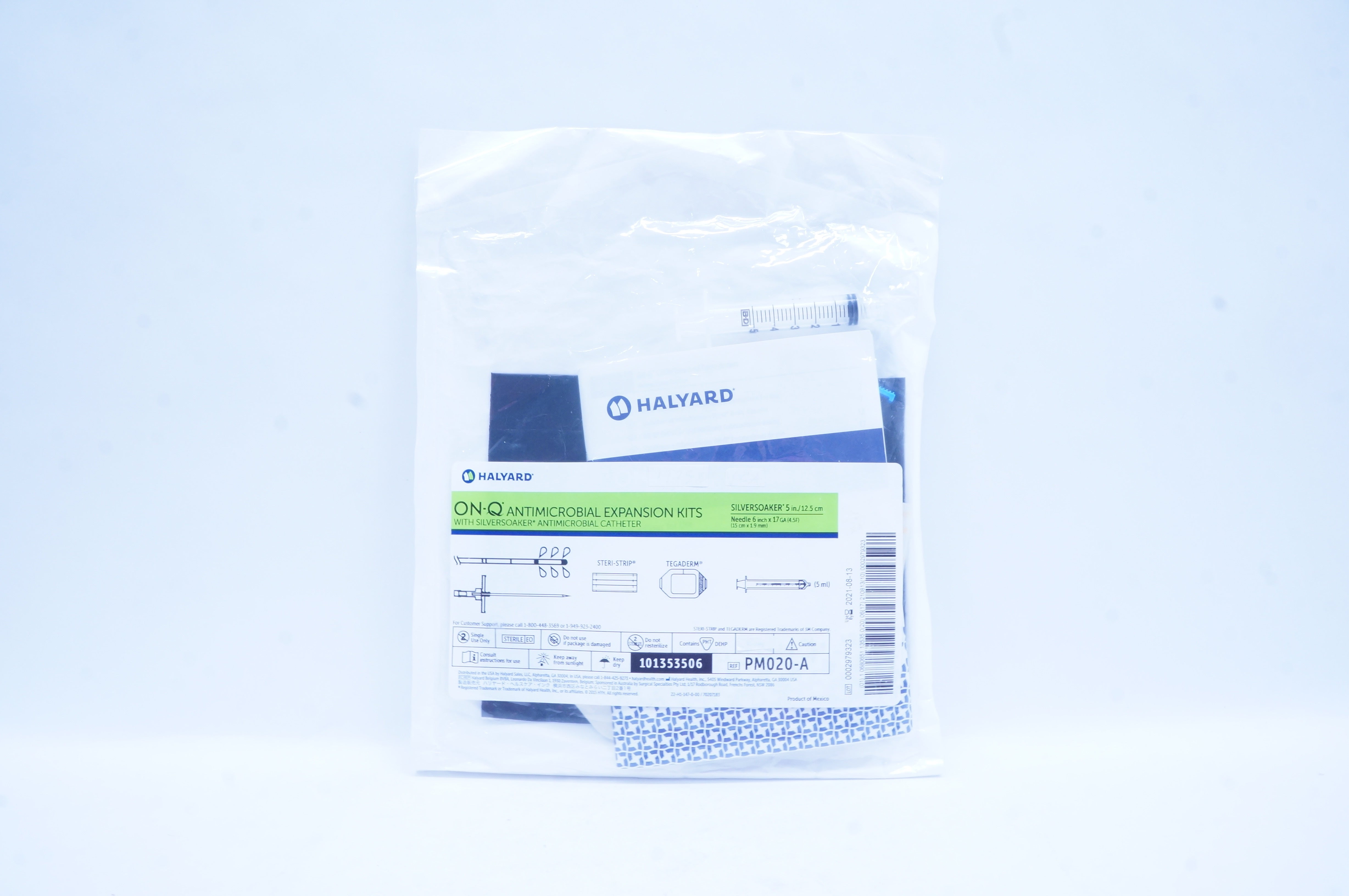 Halyard PM020-A On-Q Antimicrobial Expansion Kits W/Antimicrobial Cath. 5 inch