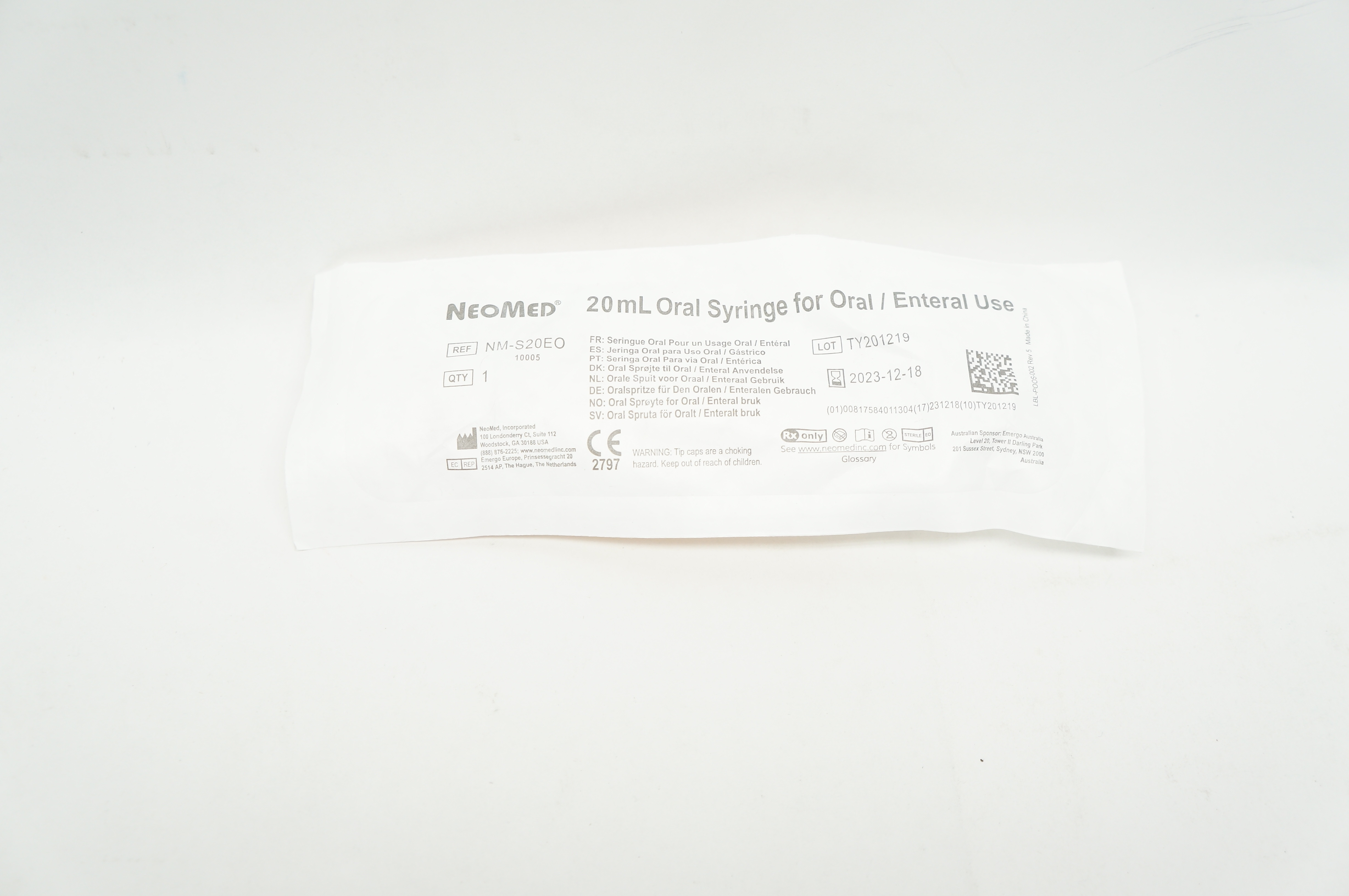 Halyard 22012356 Closed Suction System for Adults Tracheostomy 14F x 12in.