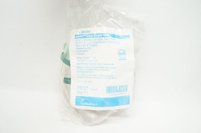 Cardinal Health 001362 Airlife Adult Oxygen Mask Vinyl, Under-the-Chin Style