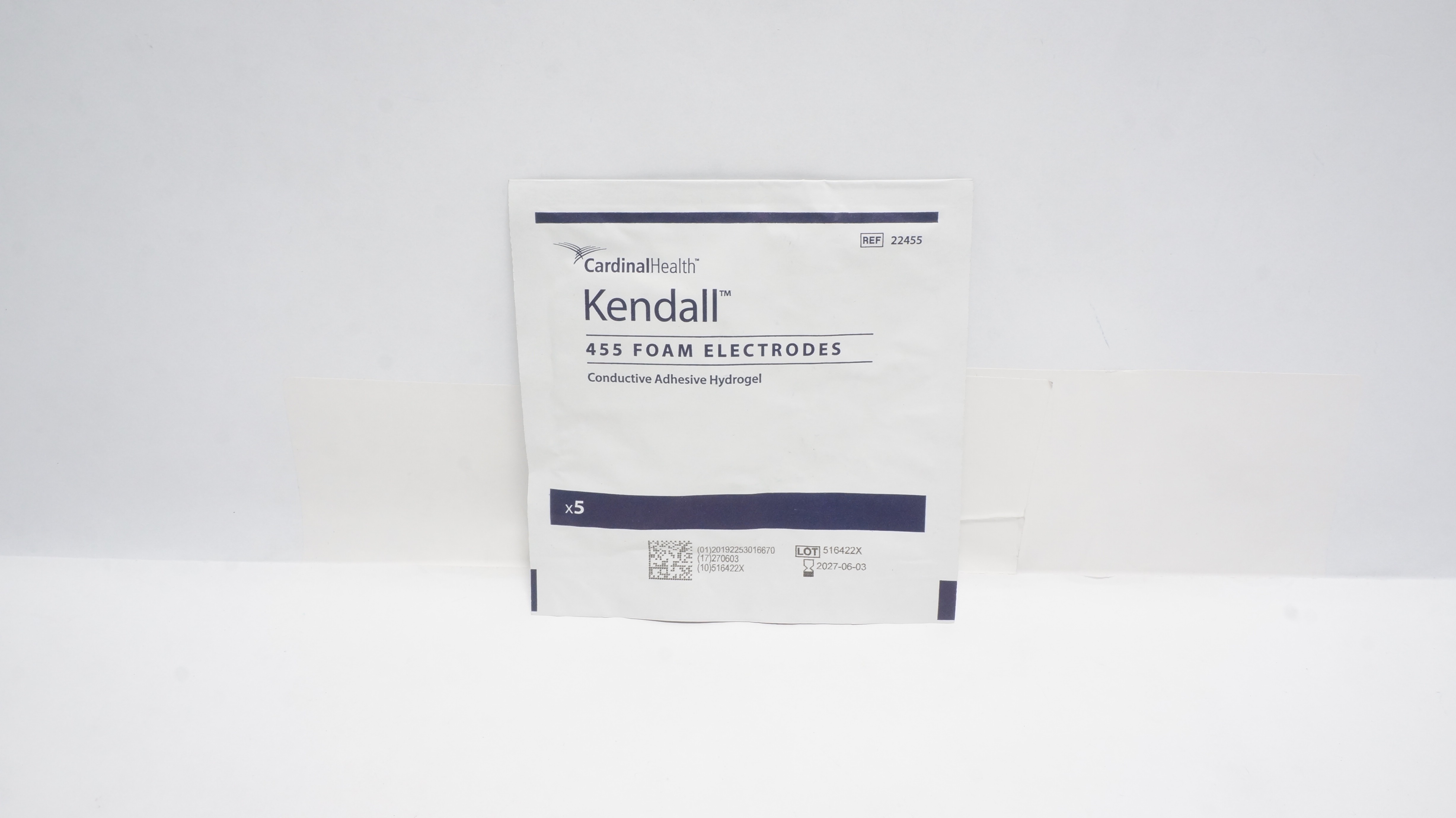 CardinalHealth 22455 Kendall 455 Foam Electrodes Hydrogel