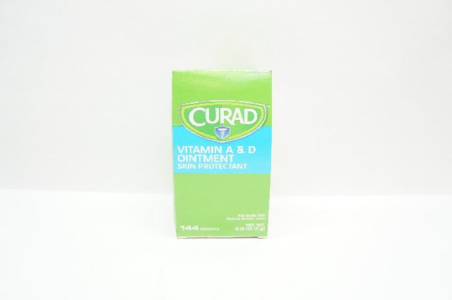 Curad CUR003545 Vitamin A & D Ointment Skin Protectant - Box of 144