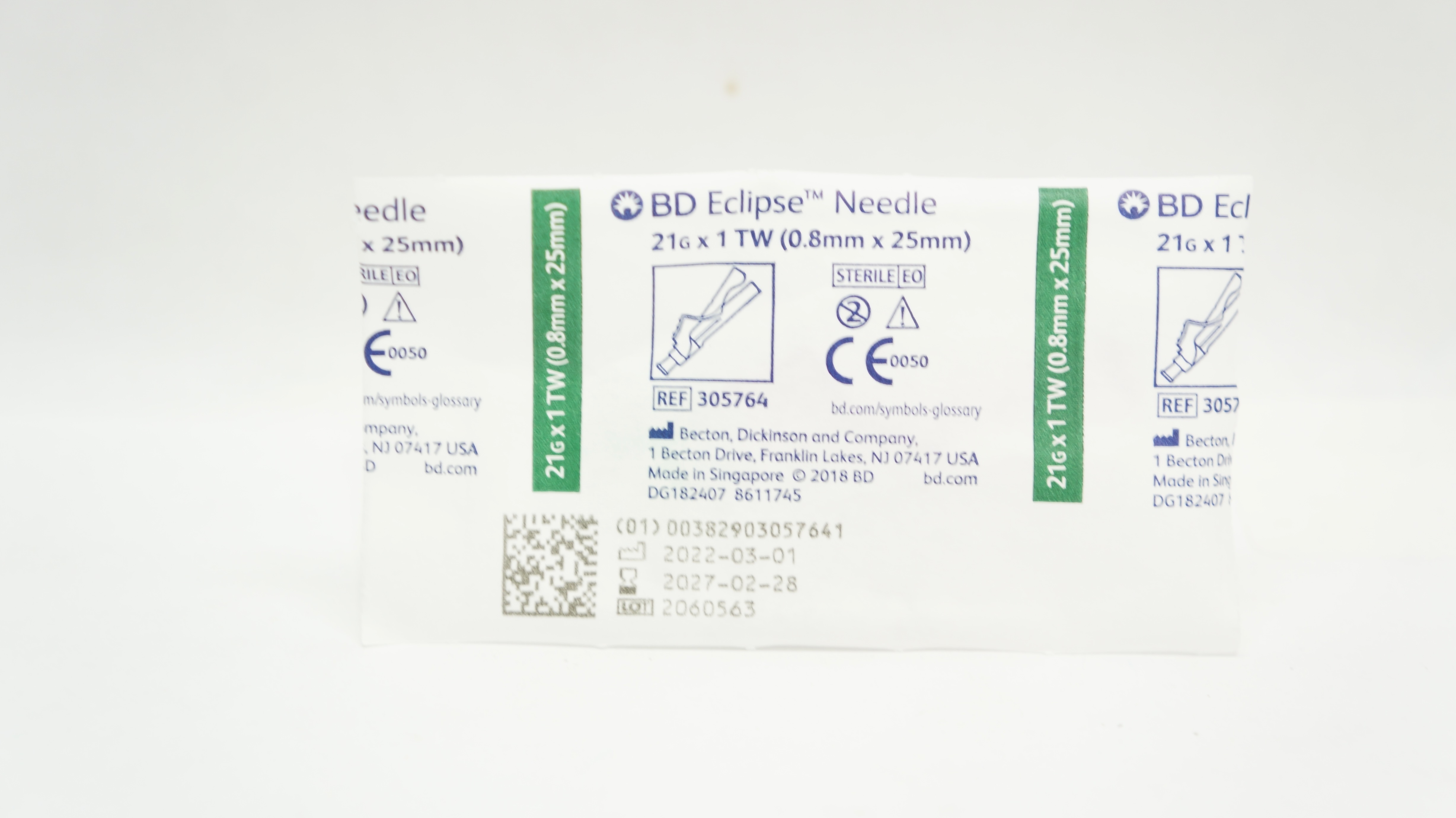 BD 305764 Eclipse Ndle 21G x 1TW