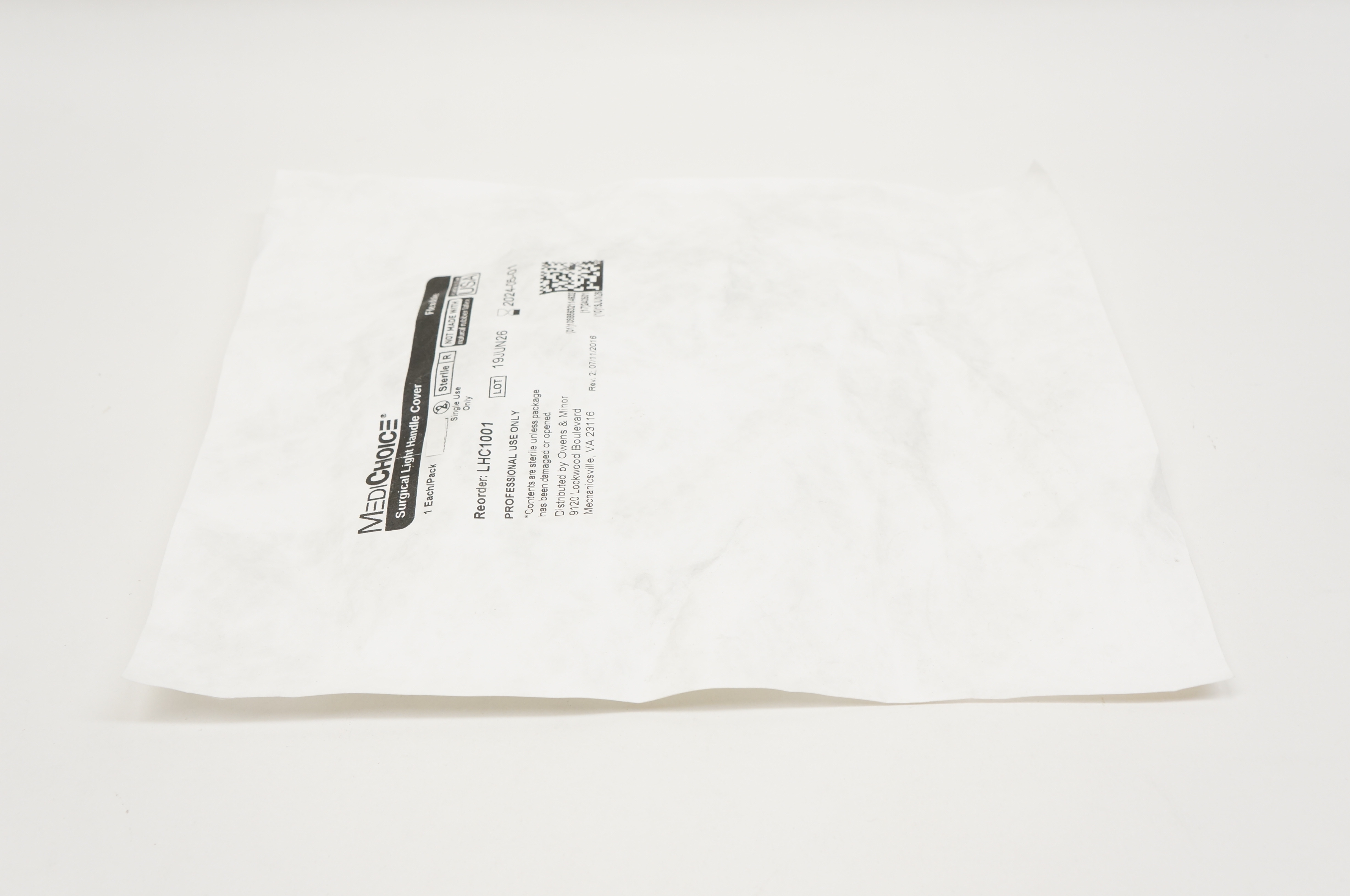 MediChoice LHC1001 Surgical Light Handle Cover Flexible