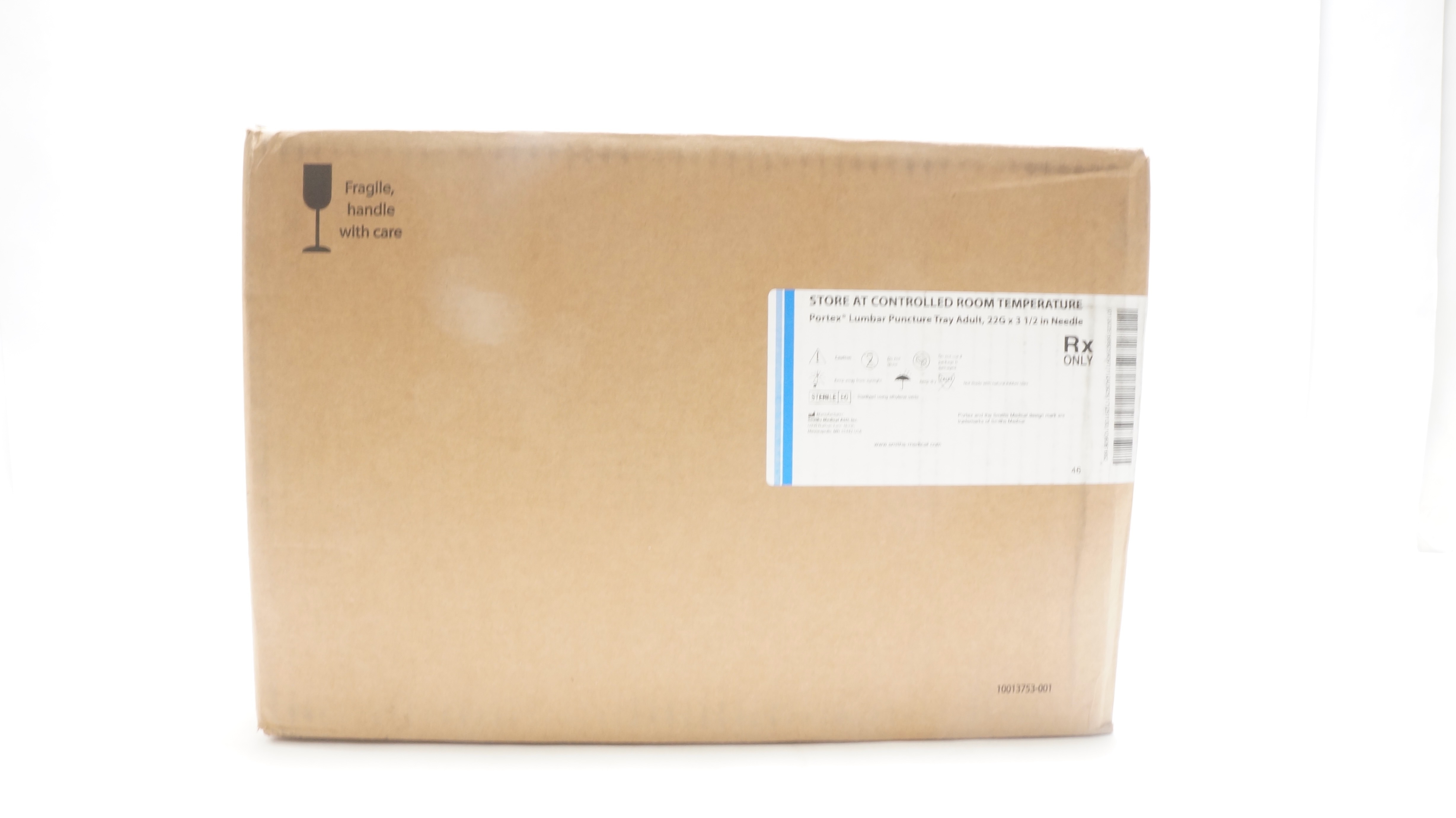 Smith Medical 4825PL-20 Lumbar Puncture Tray Adult 22G - Case of 10