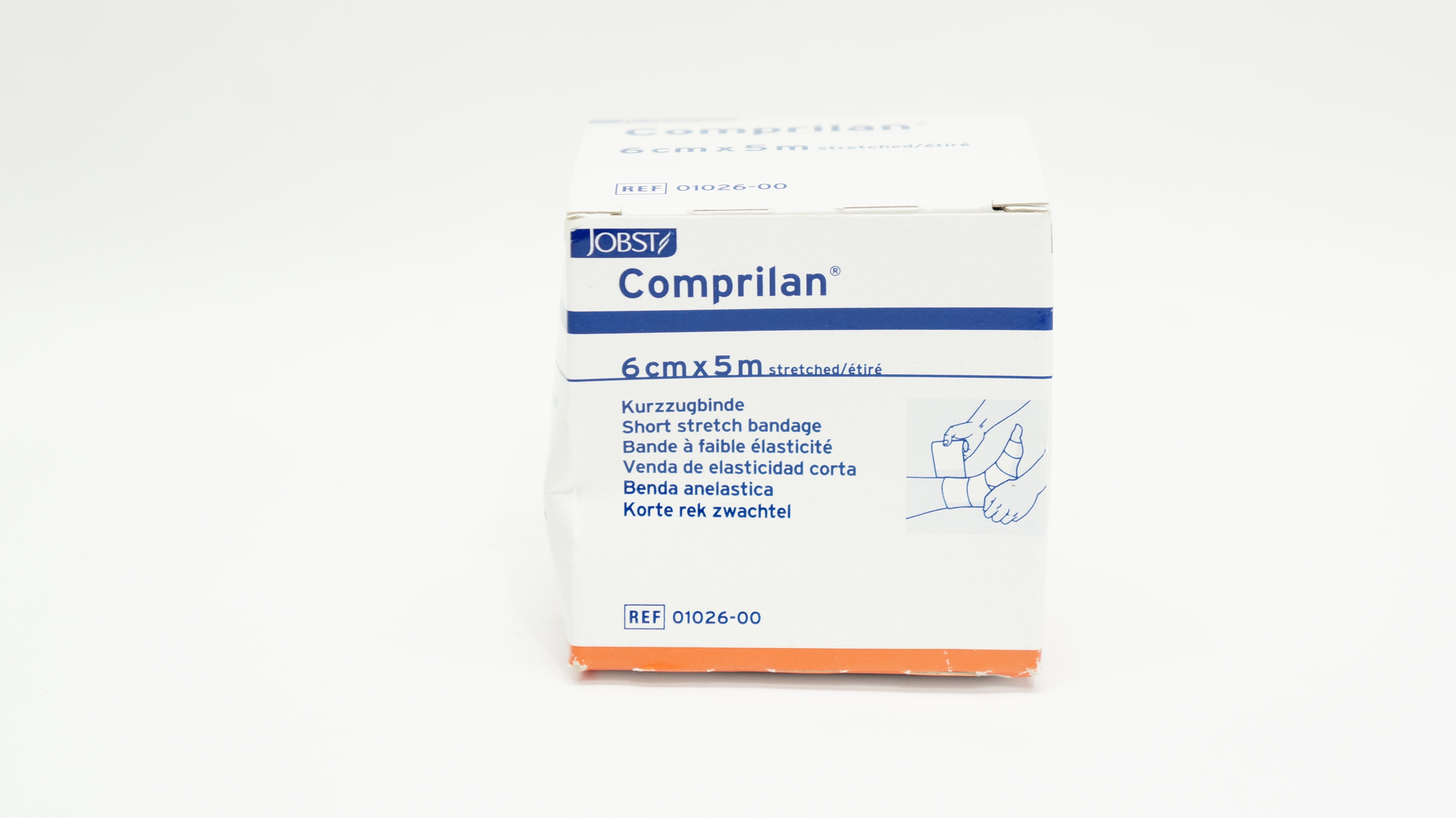 BSN 01026-00 Jobst Comprilan Short Stretch Bandage, Streched 6cm x 5m