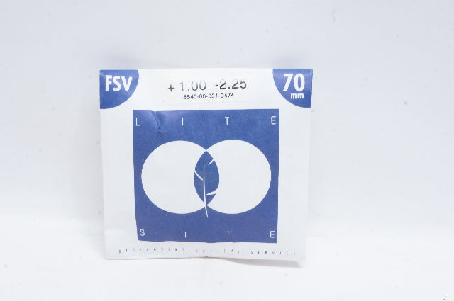 Dispensies Optical Service +1.00 -2.25, FSV 70mm - Box of 10